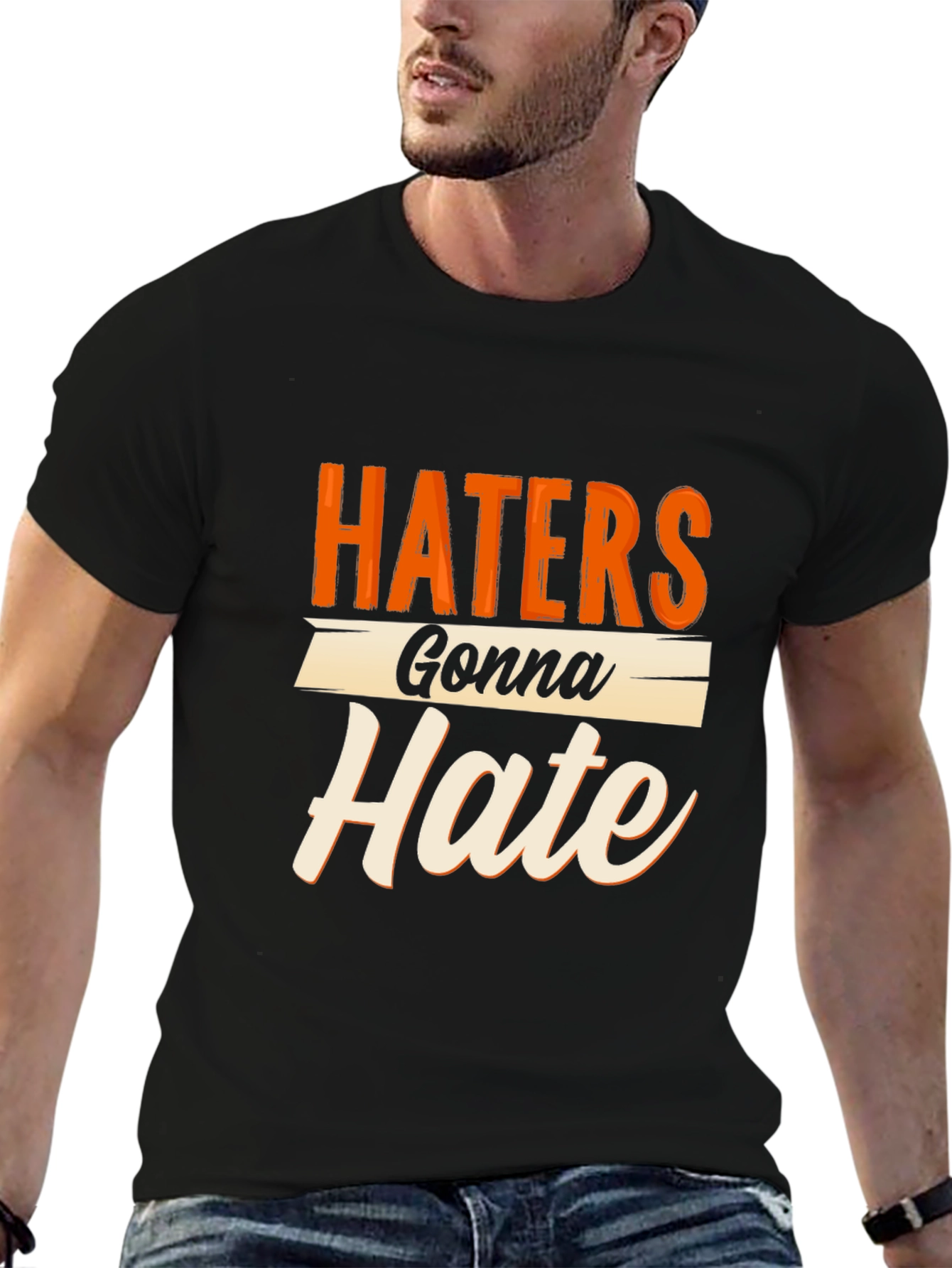 Haters Gonna Hate Graphic Tee - Trendy Sarcastic T-Shirt