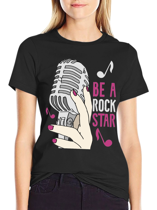 Be a Rock Star Graphic T-Shirt