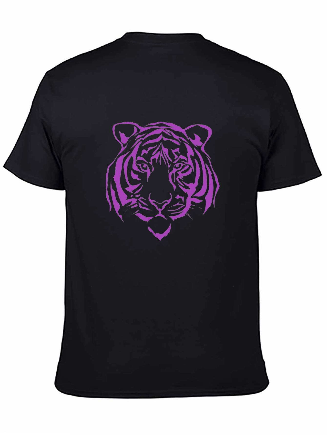 Cool Tiger Graphic Tee - Black