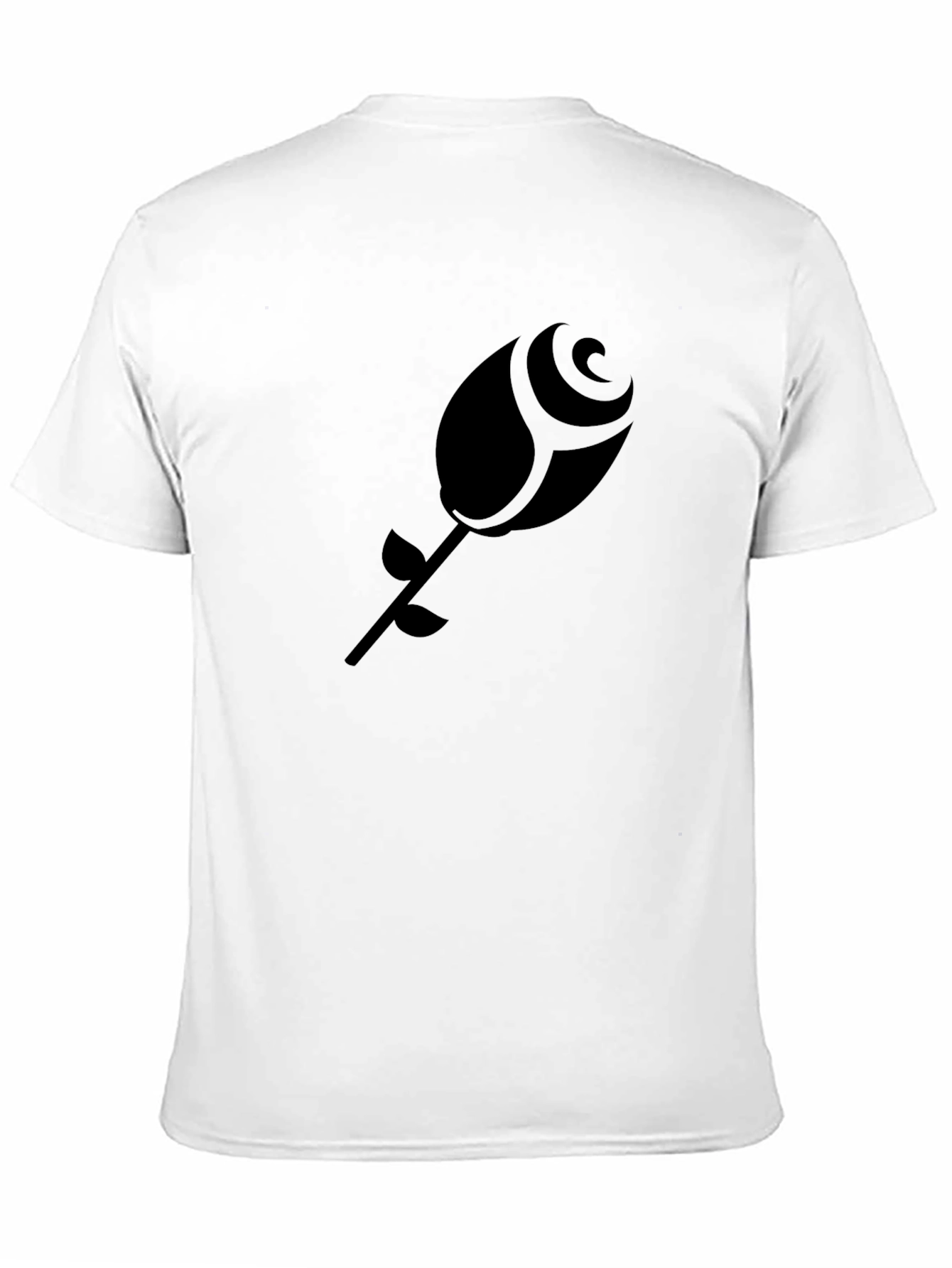 Black Rose Graphic Tee - Modern Style Soft Fabric