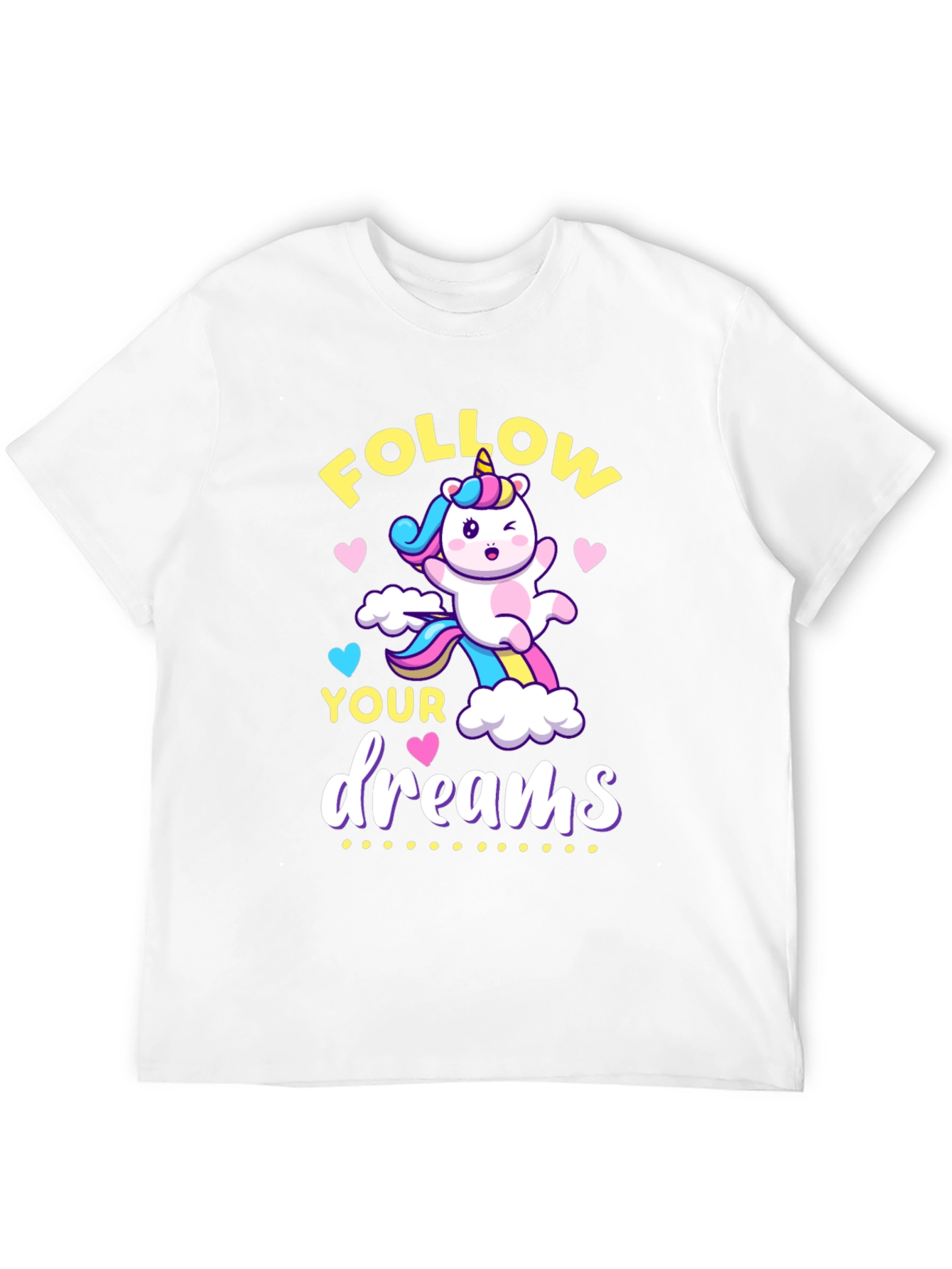 Follow Your Dreams Unicorn Graphic Tee