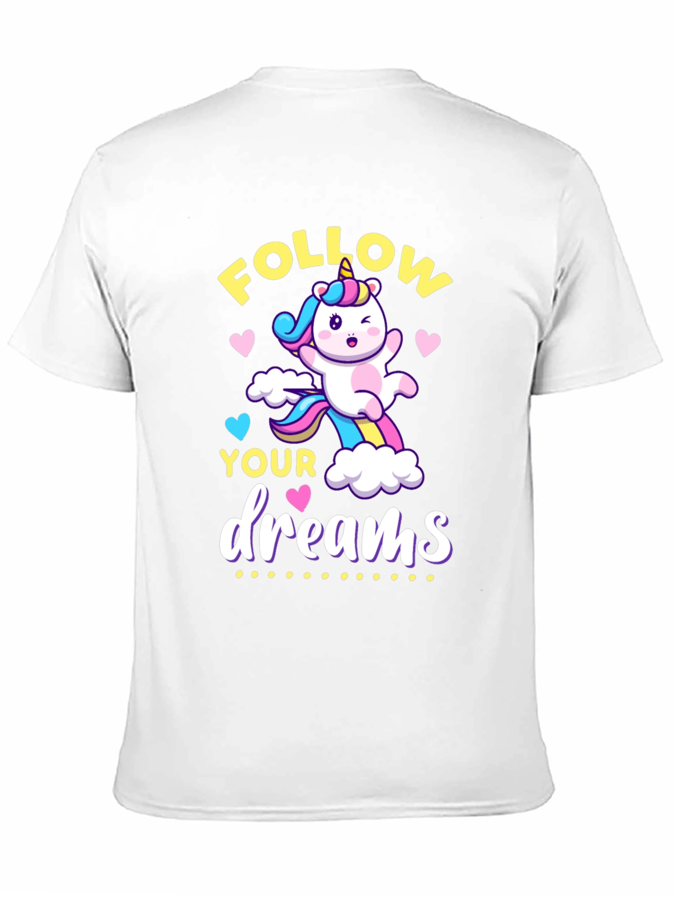 Follow Your Dreams Unicorn Graphic Tee