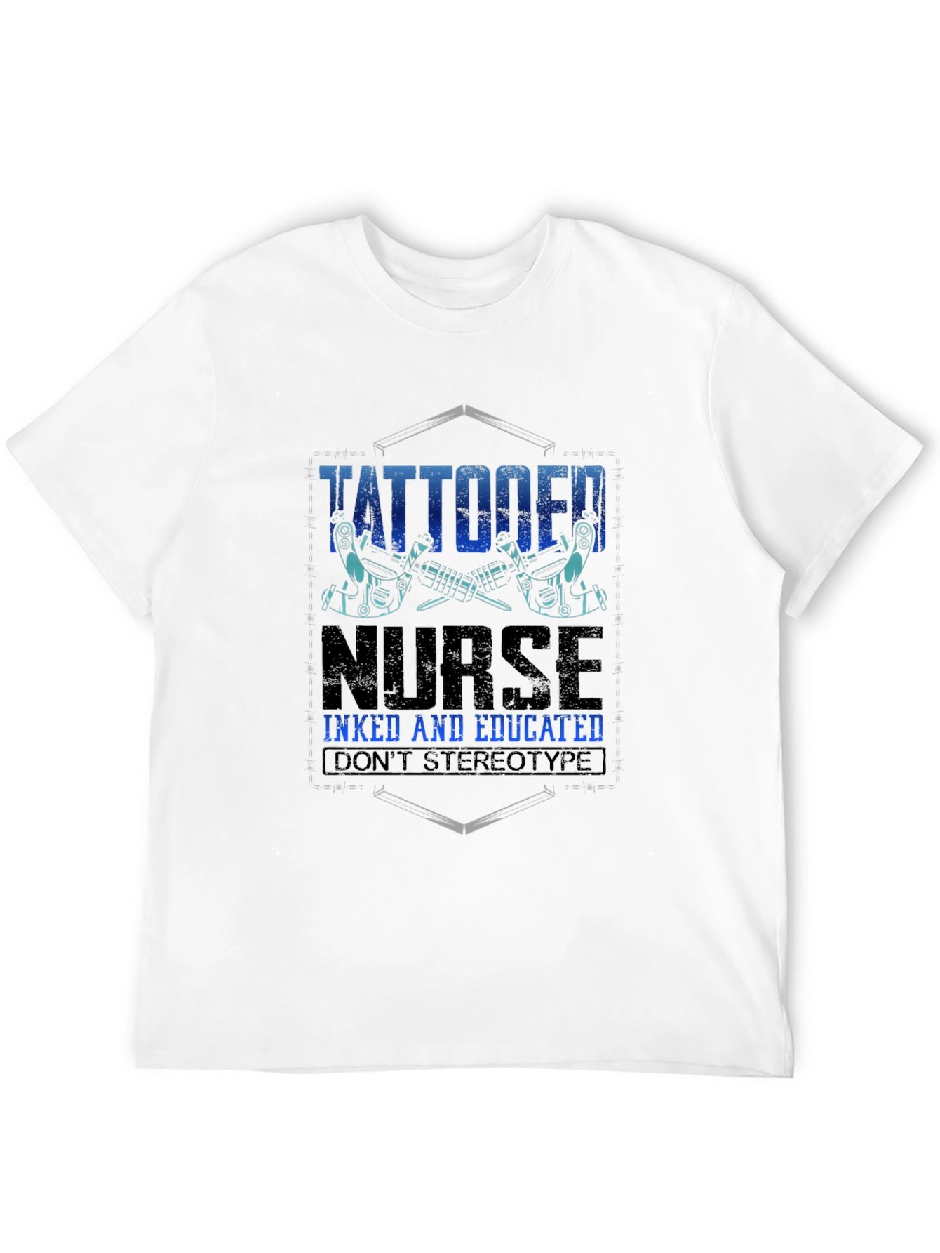 Tattooed Nurse T-Shirt - Inked and Educated