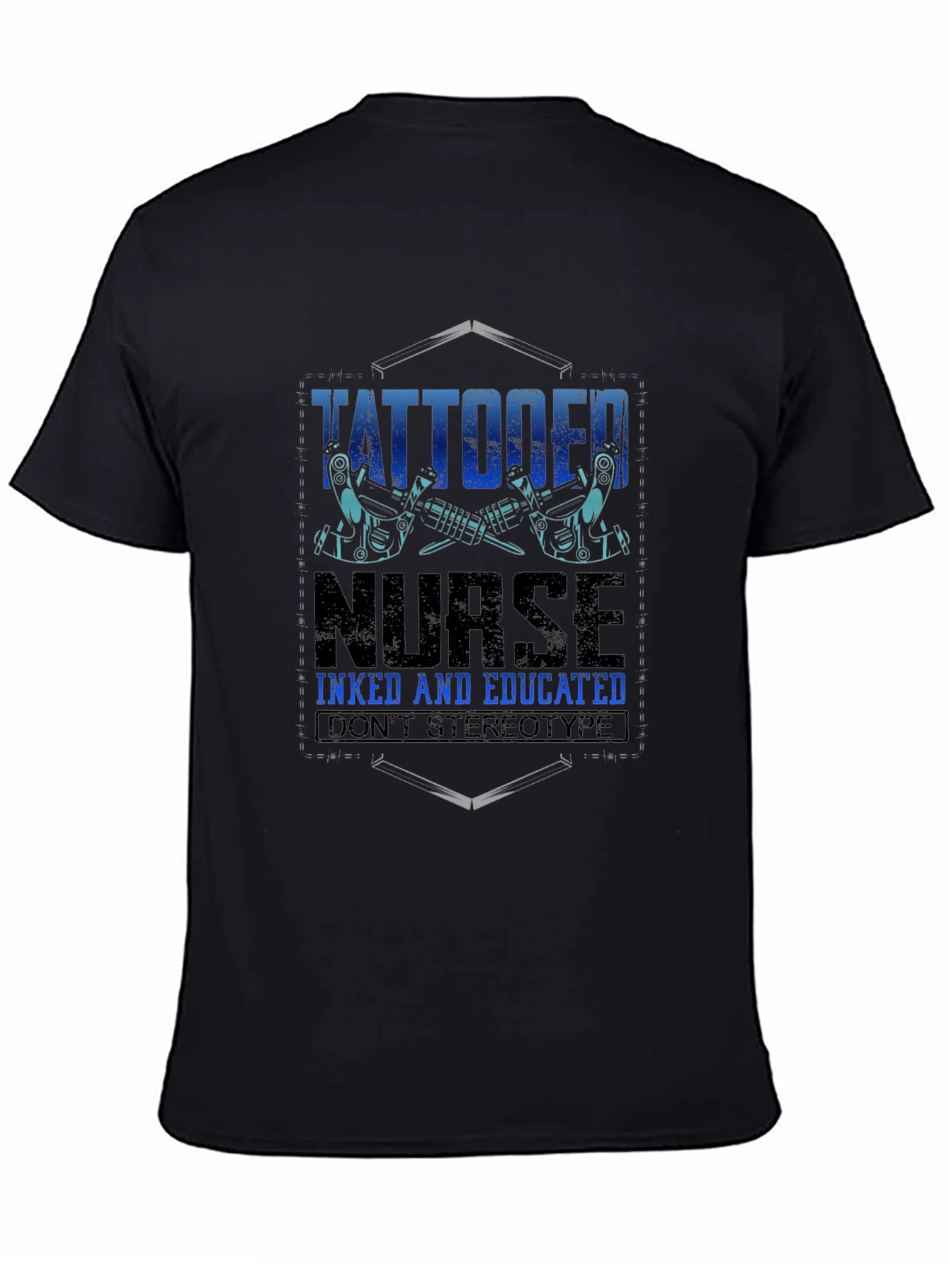 Tattooed Nurse T-Shirt - Inked and Educated