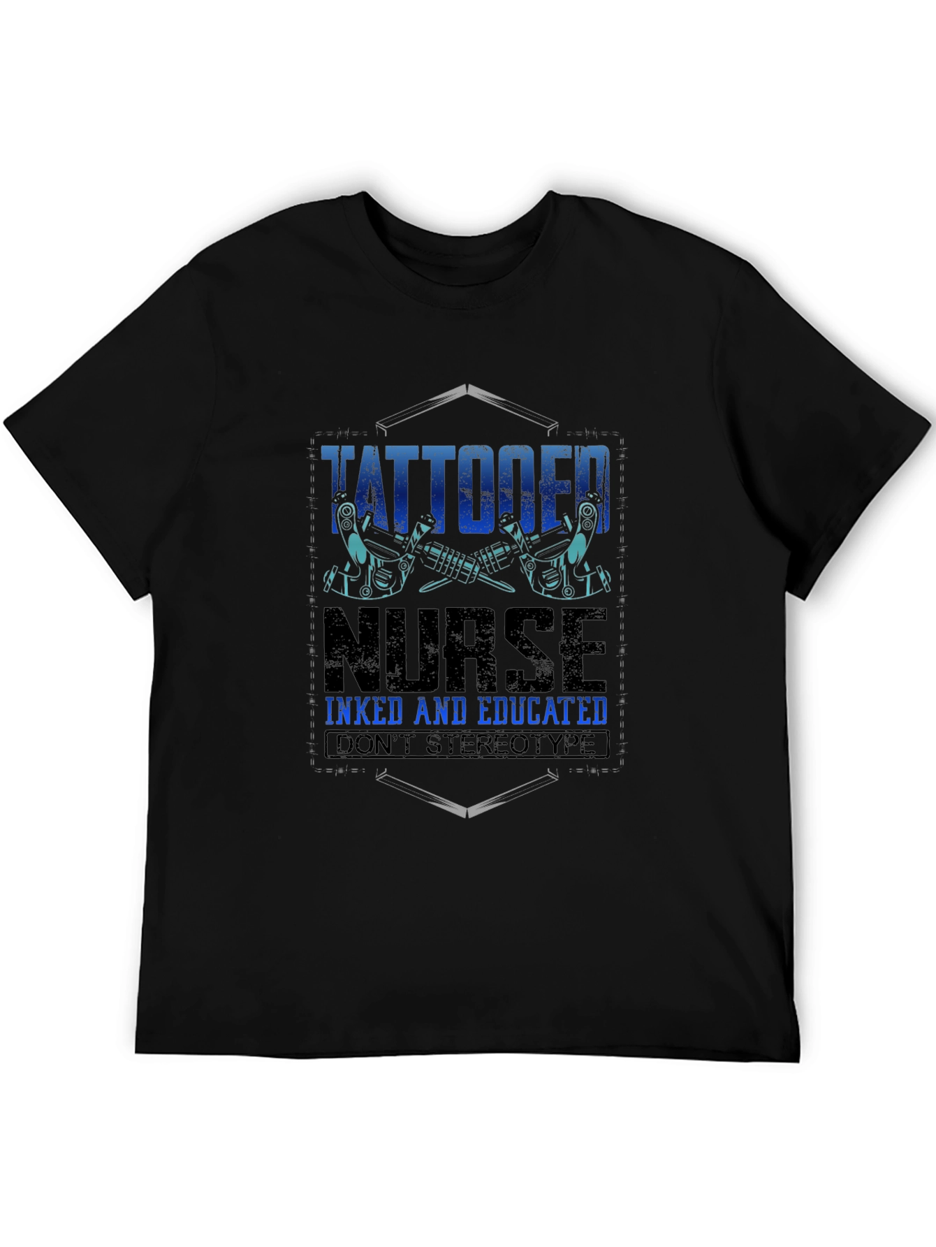 Tattooed Nurse T-Shirt - Inked and Educated