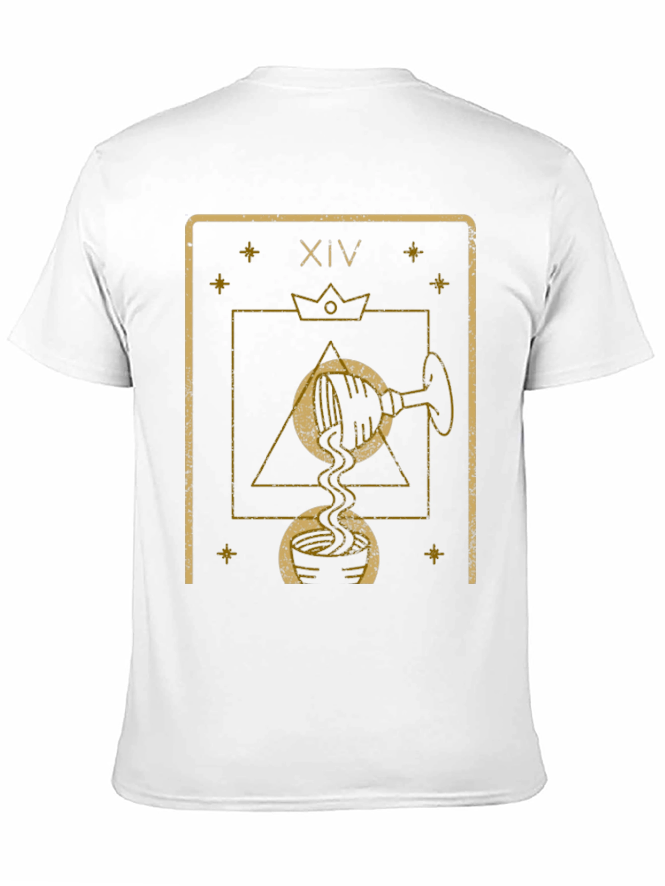 Tarot XIV Temperance Black T-Shirt