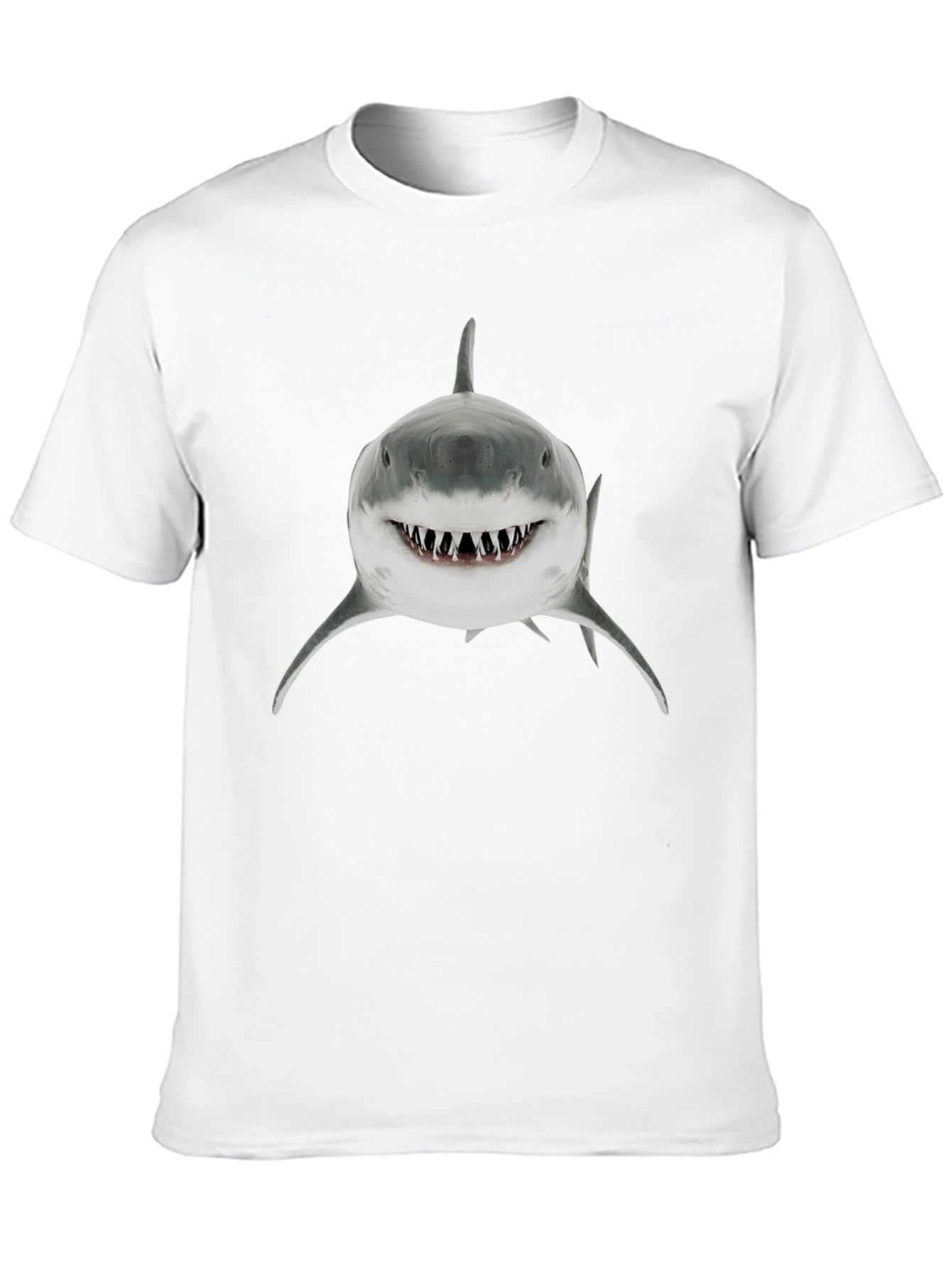 Shark Graphic Tee - Bold Black T-Shirt