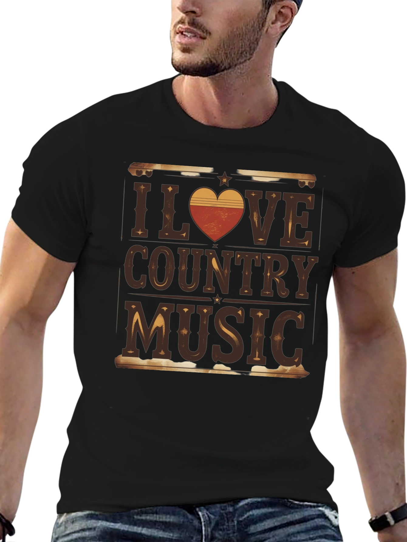 I Love Country Music Tee