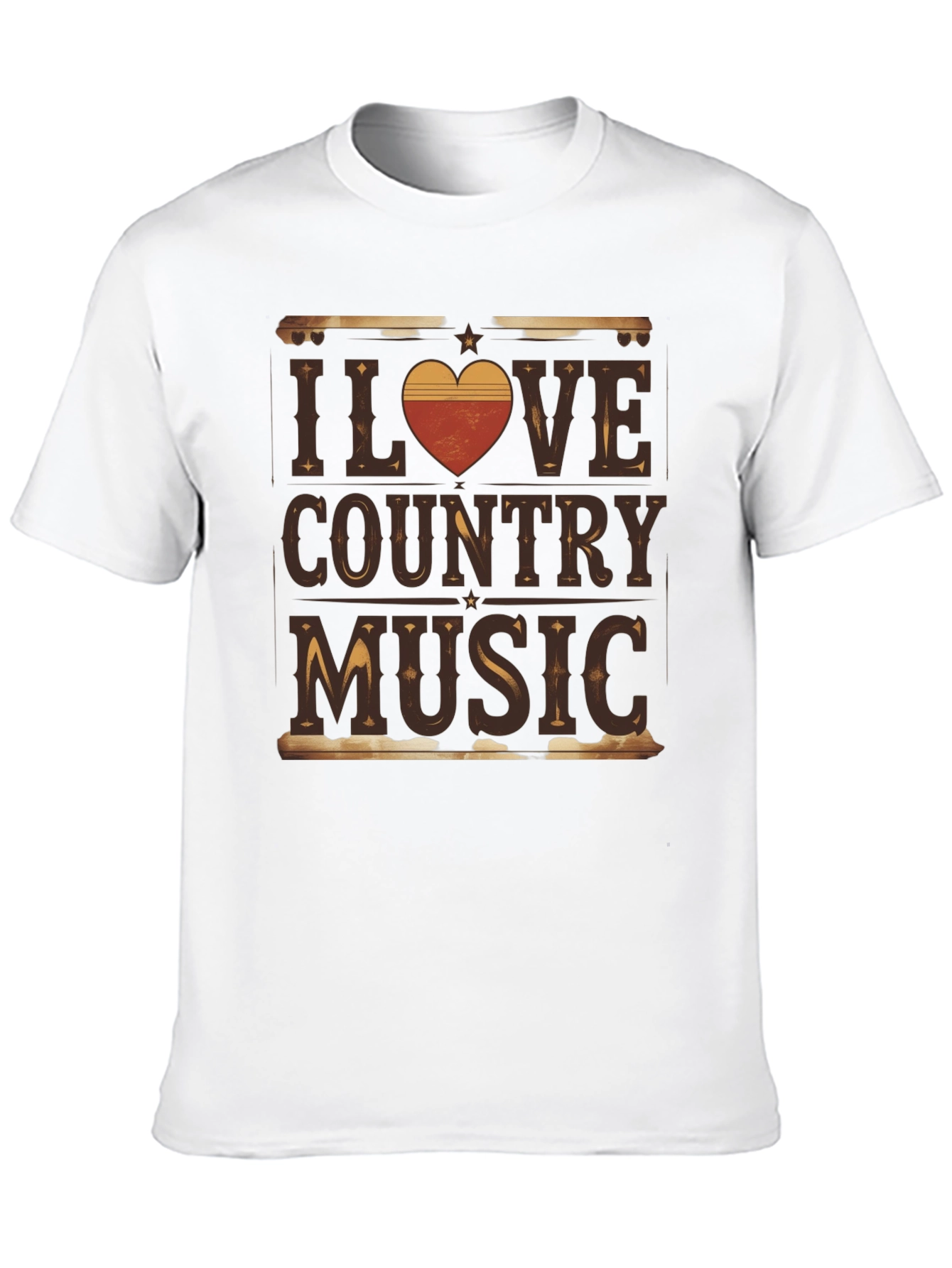 I Love Country Music Tee