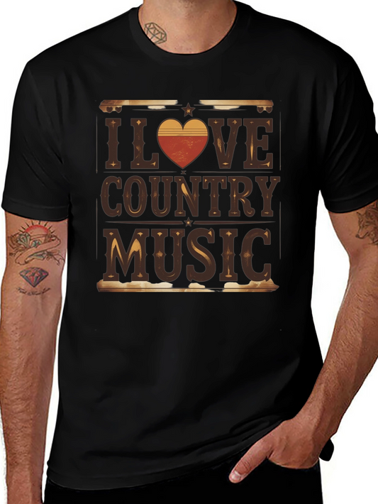 I Love Country Music Tee