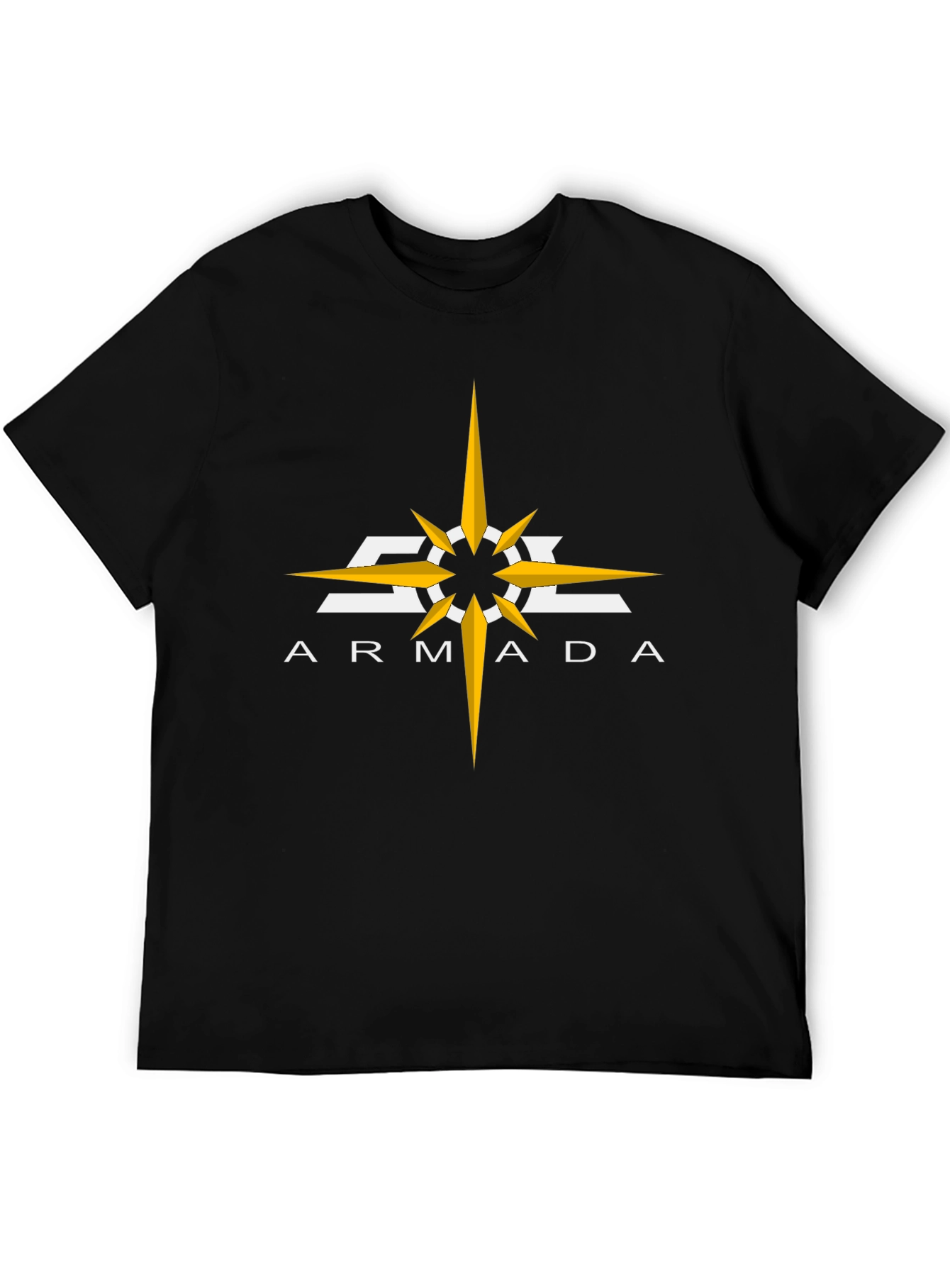 Armada Graphic Tee - Black Cotton Blend
