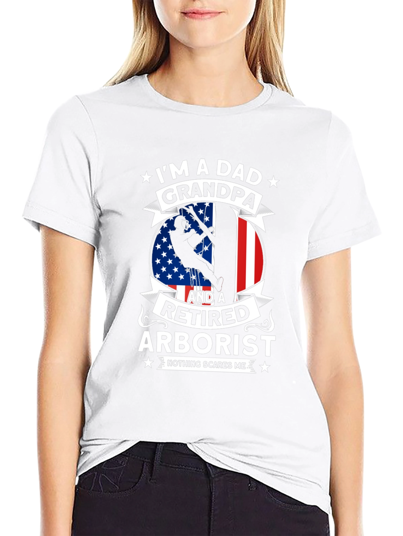 Retired Arborist Dad Grandpa T-Shirt