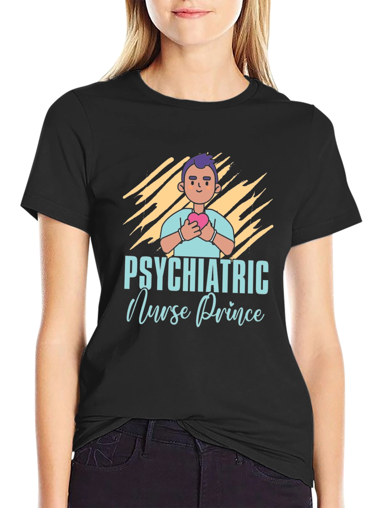 Psychiatric Nurse Prince Graphic Tee