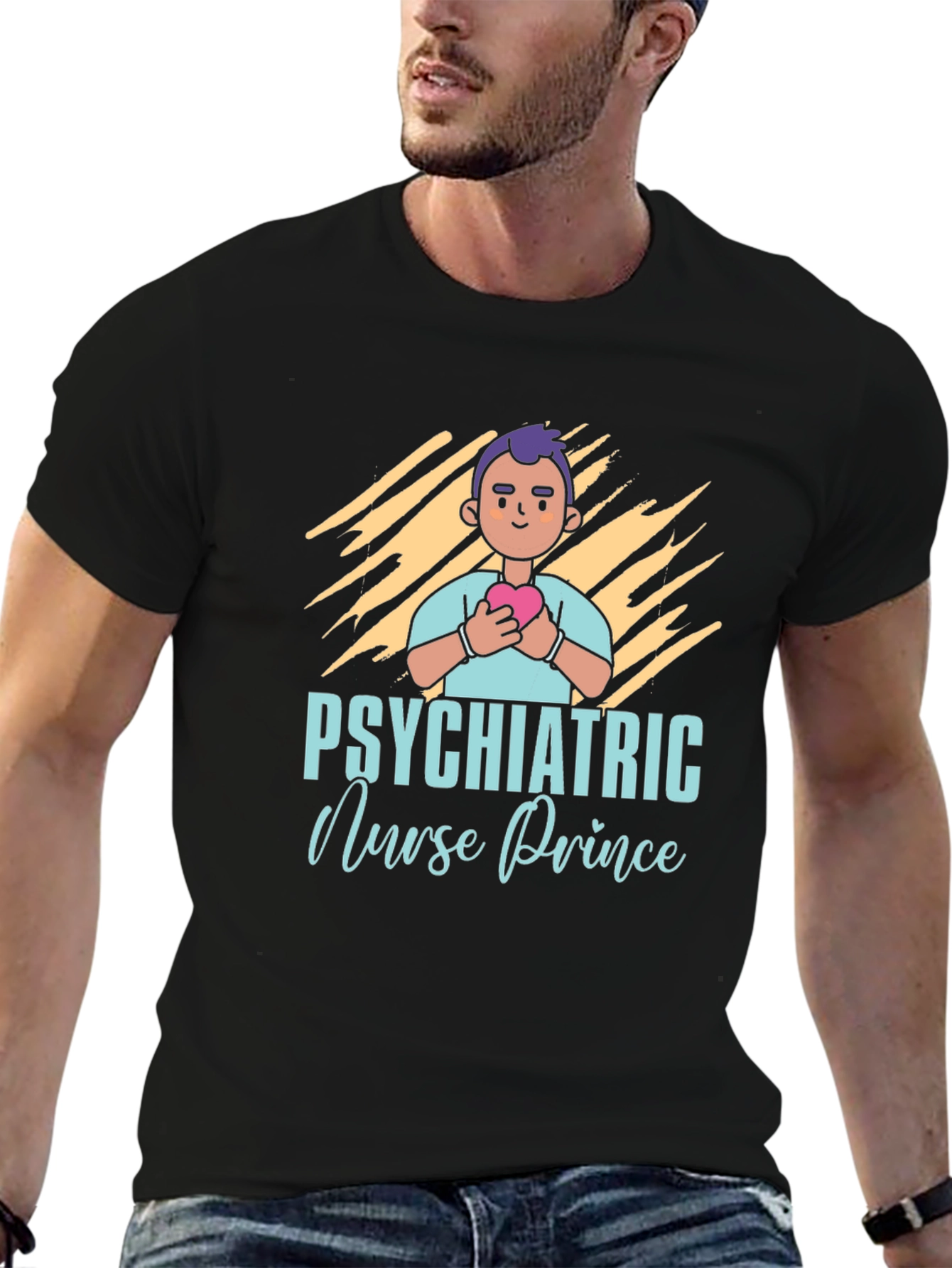 Psychiatric Nurse Prince Graphic Tee