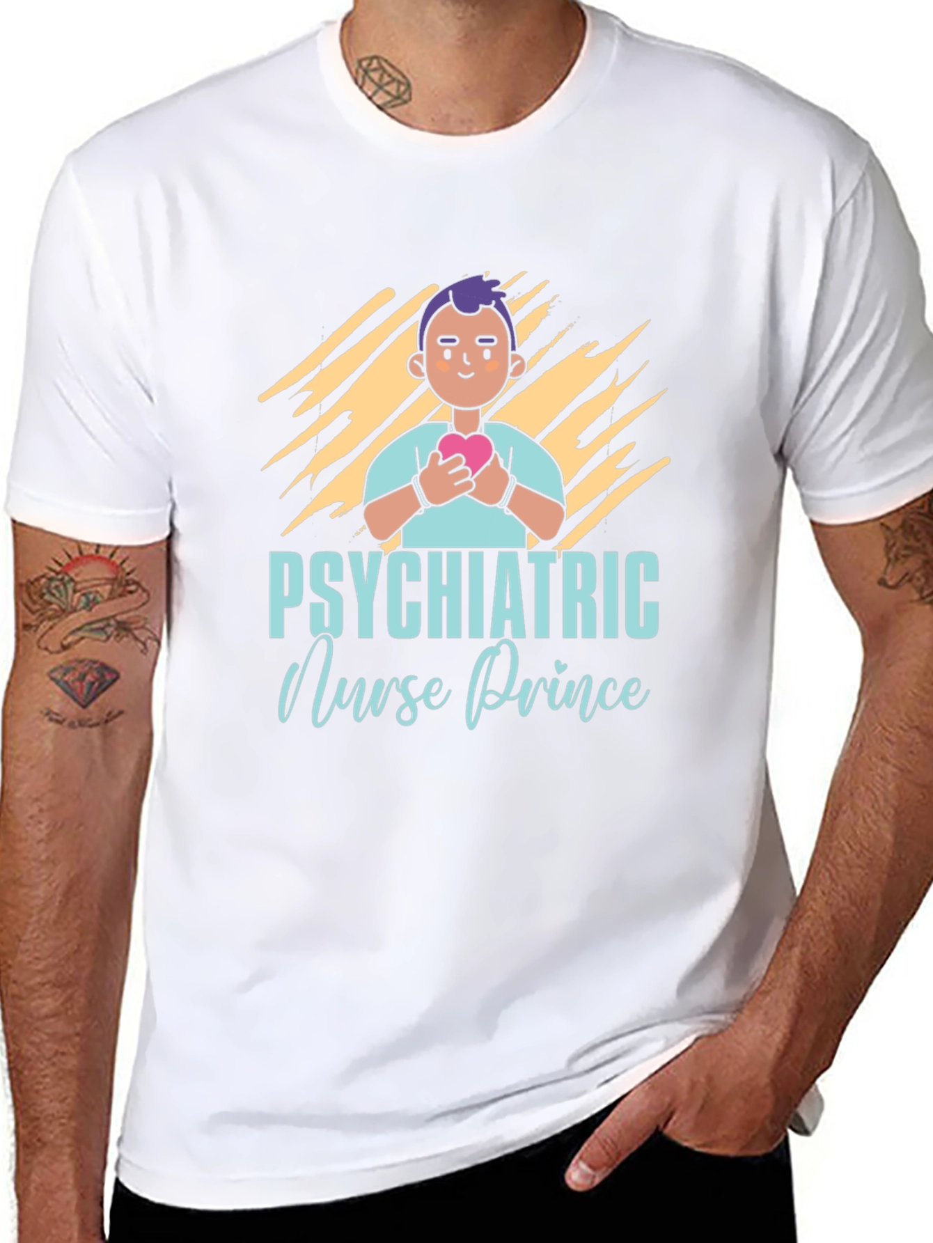 Psychiatric Nurse Prince Graphic Tee