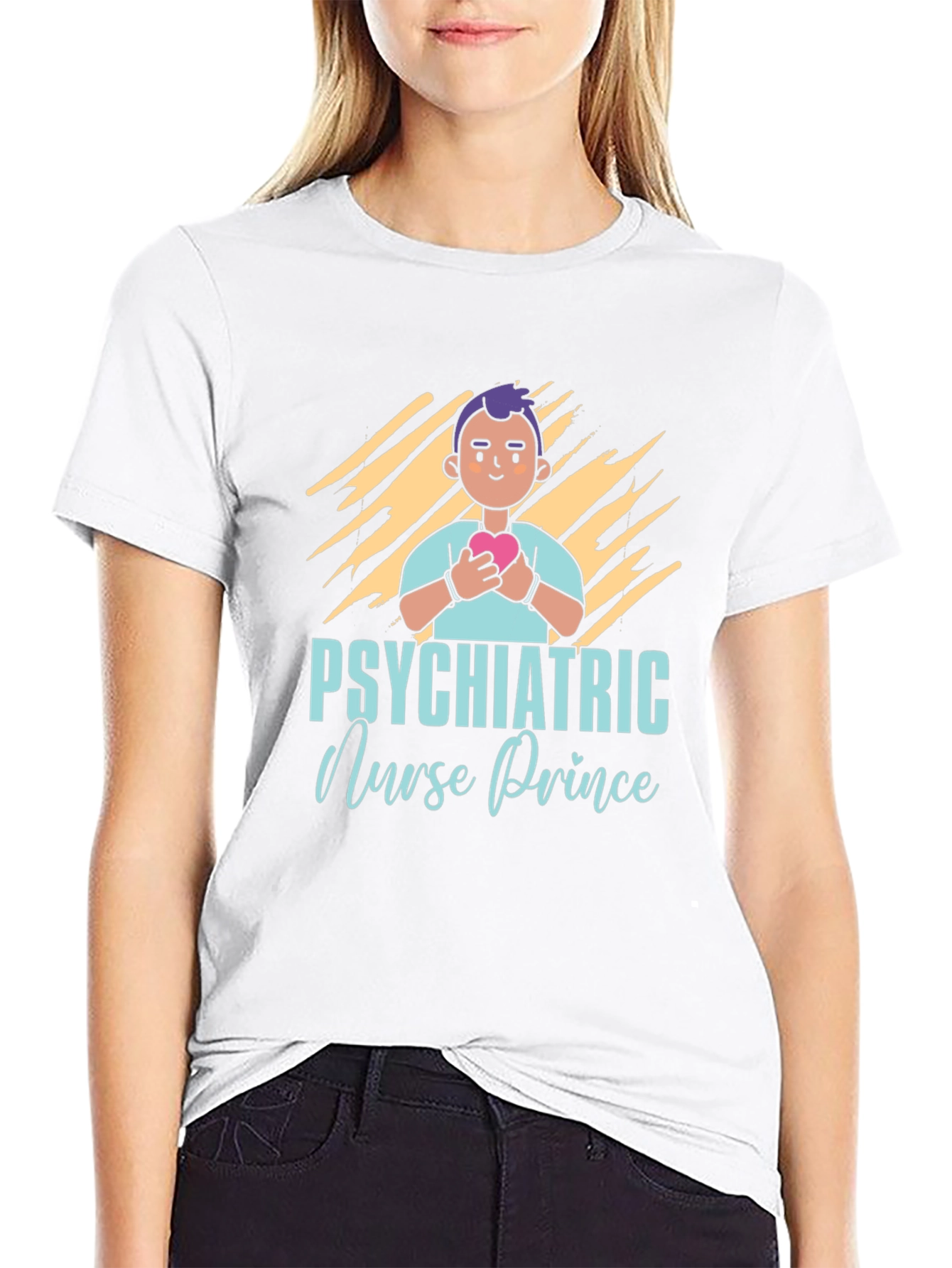 Psychiatric Nurse Prince Graphic Tee