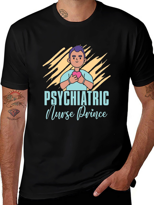 Psychiatric Nurse Prince Graphic Tee
