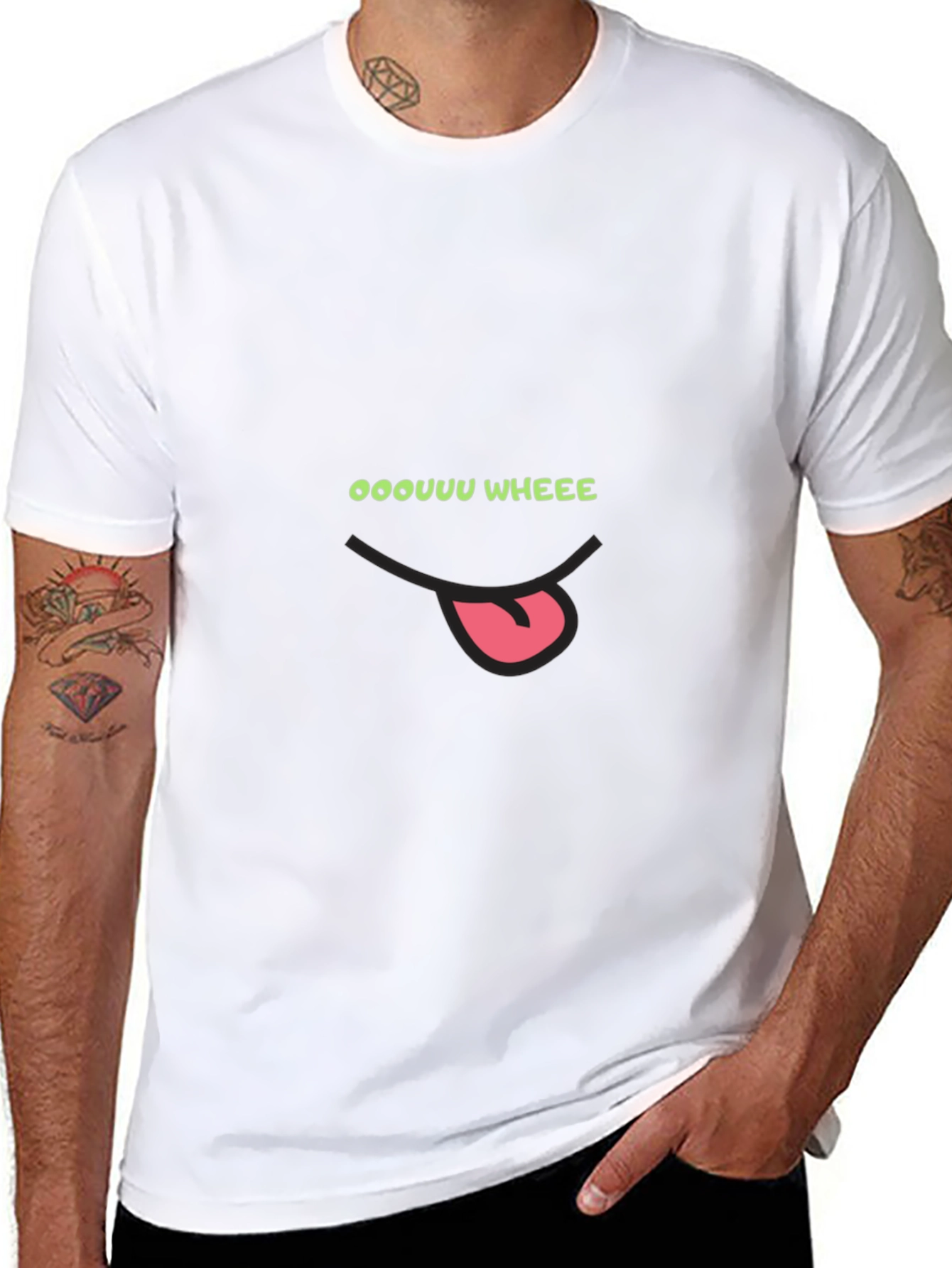 Oooouuu Wheee! Funny Graphic T-Shirt