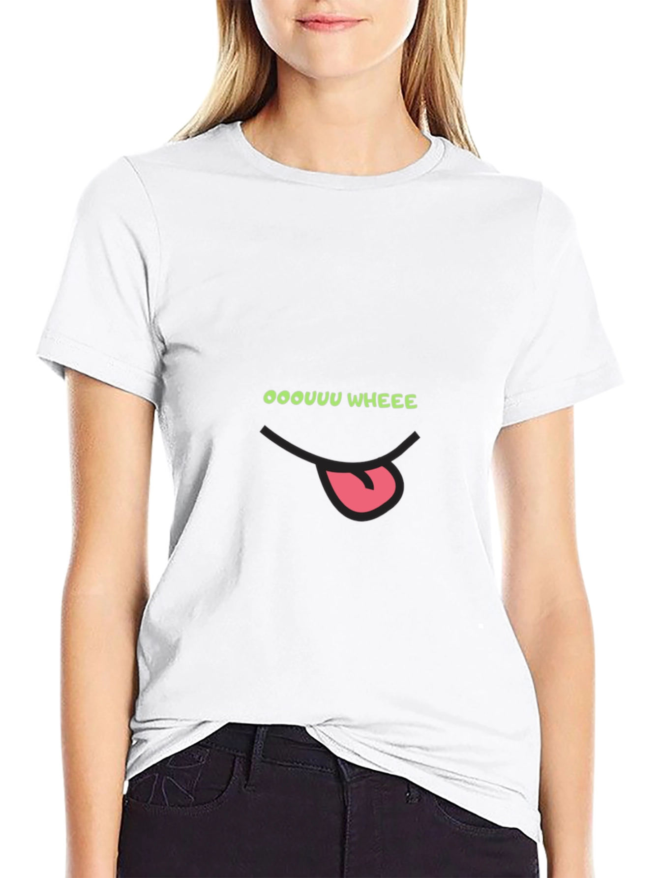 Oooouuu Wheee! Funny Graphic T-Shirt