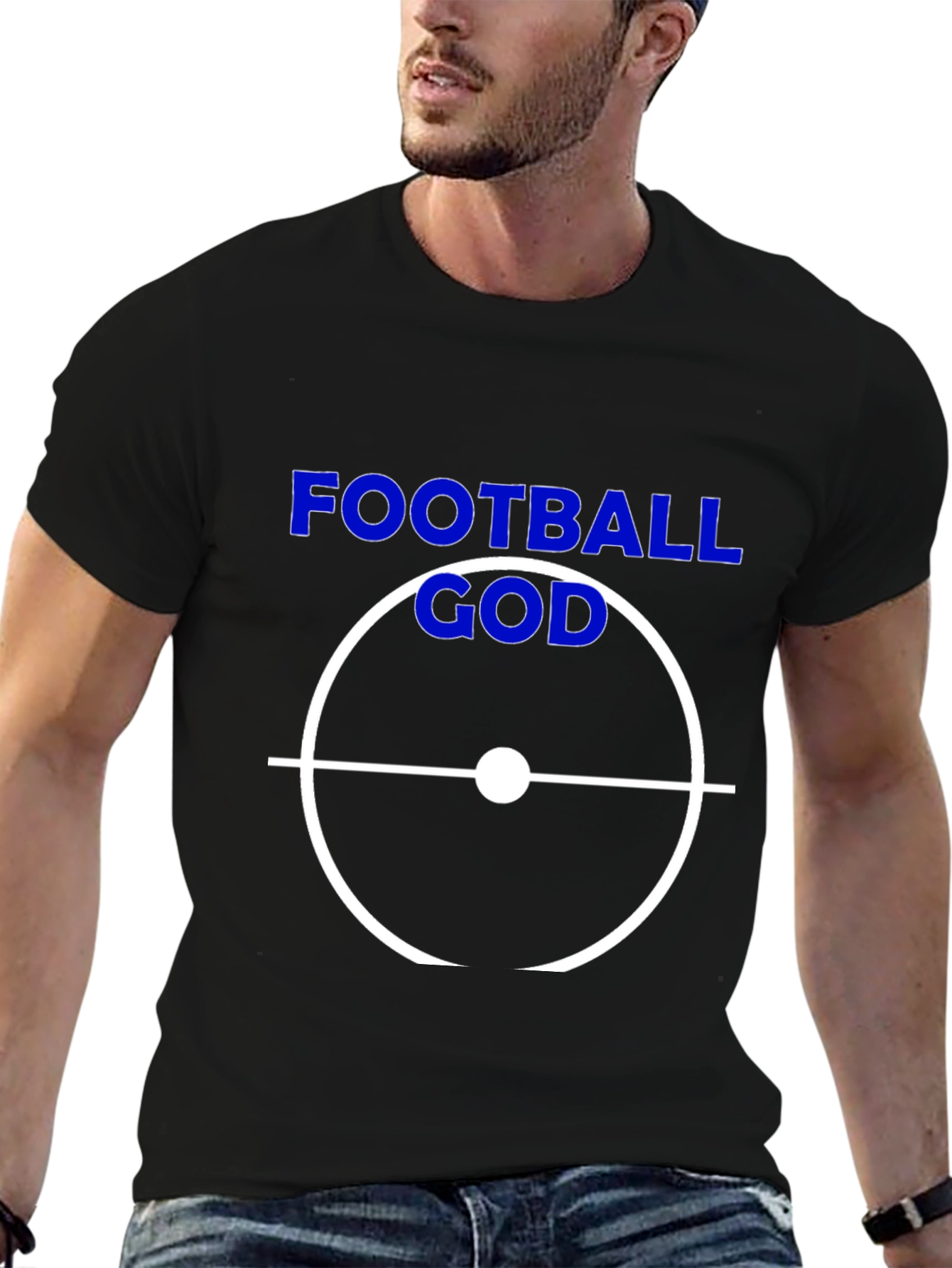 Football God Graphic Tee
