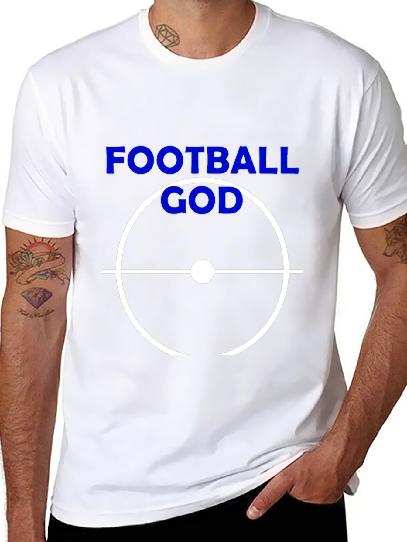 Football God Graphic Tee