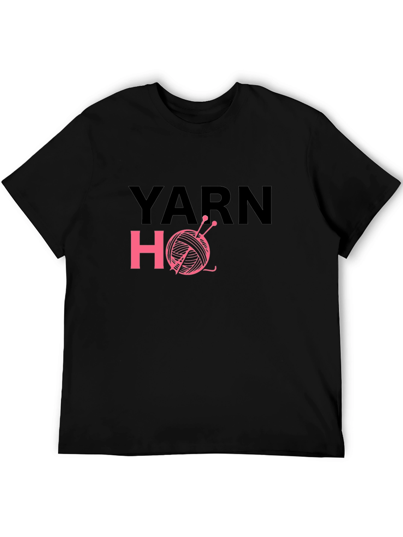 Yarn Ho Graphic T-Shirt - Knitting Humor Tee