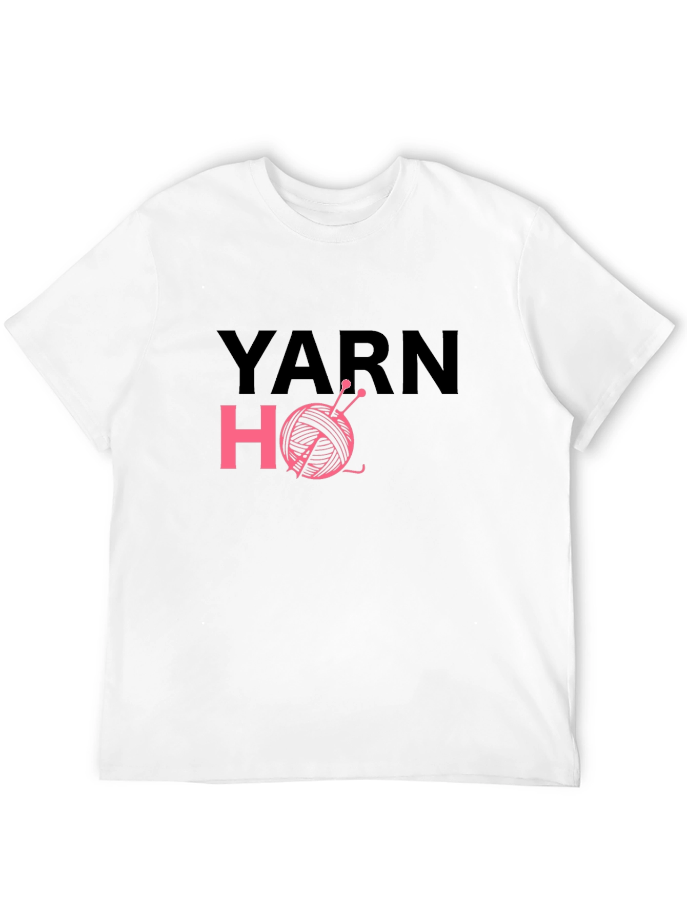 Yarn Ho Graphic T-Shirt - Knitting Humor Tee