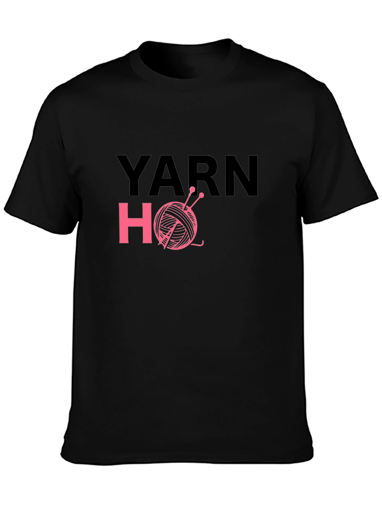 Yarn Ho Graphic T-Shirt - Knitting Humor Tee