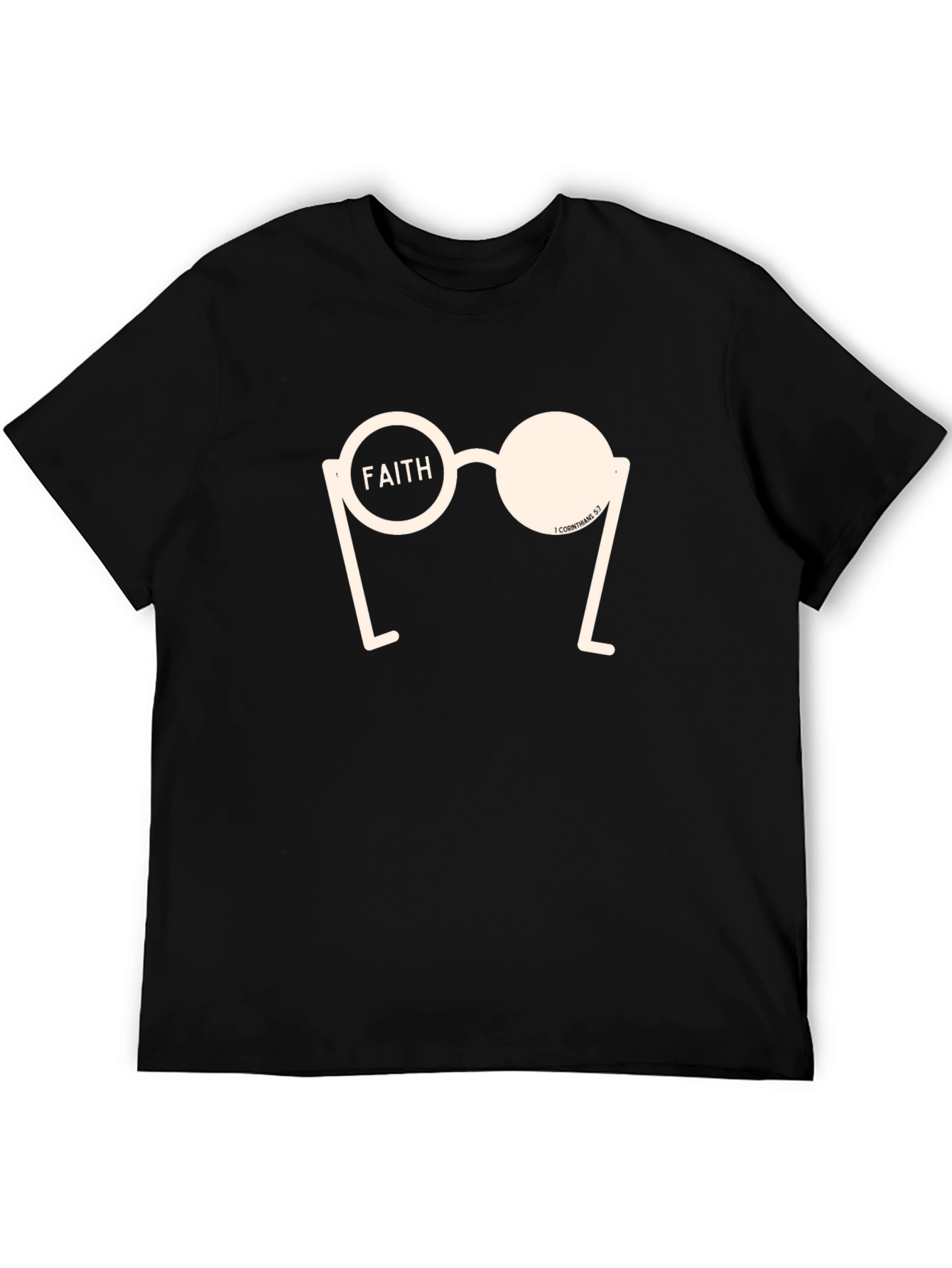 Faith Glasses T-Shirt - Christian Inspired Graphic Tee