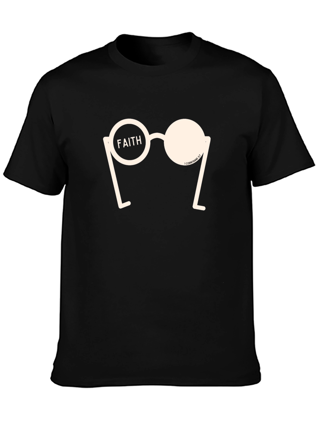 Faith Glasses T-Shirt - Christian Inspired Graphic Tee