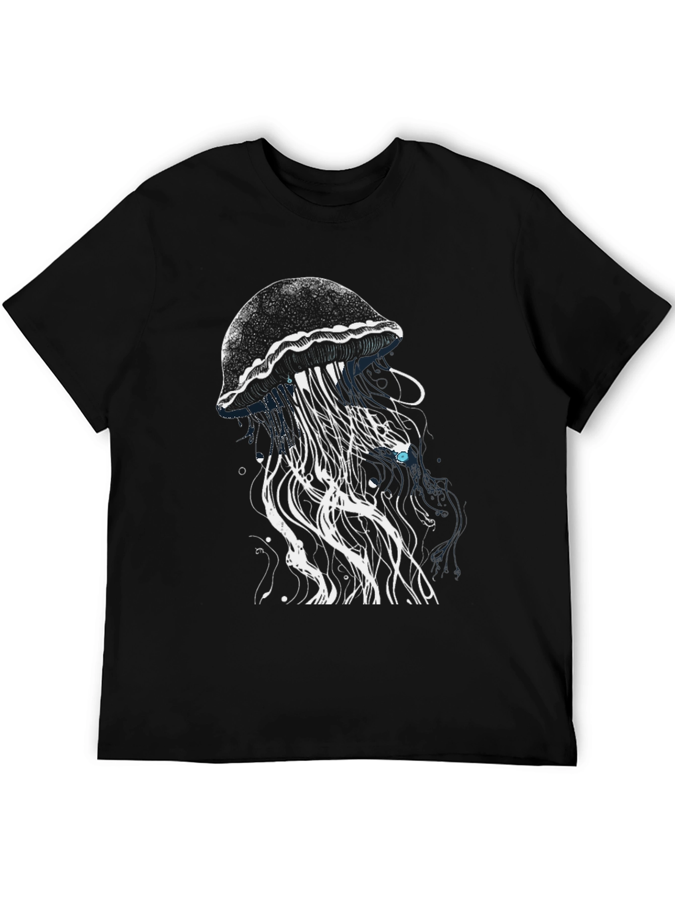 Jellyfish Graphic Black T-Shirt