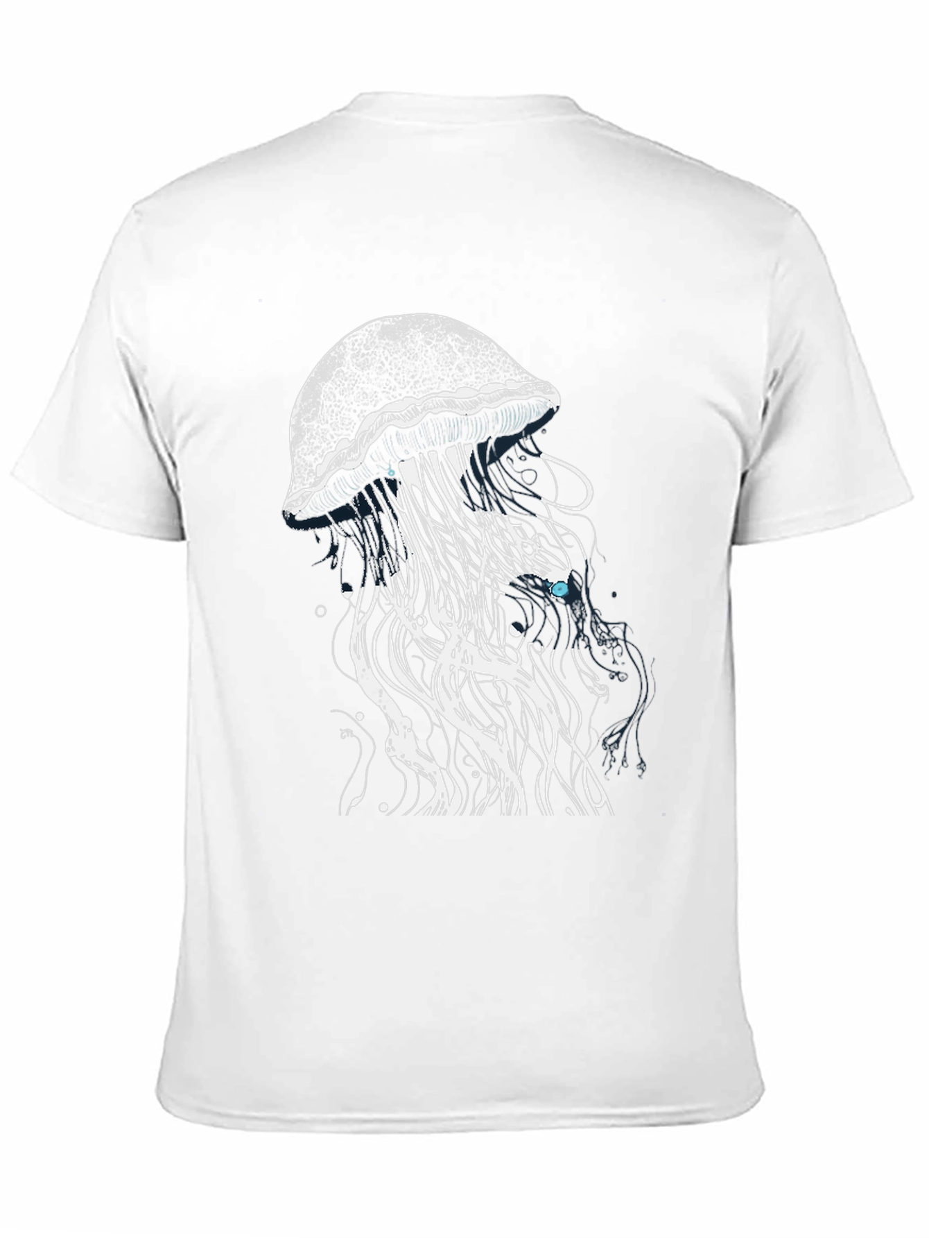 Jellyfish Graphic Black T-Shirt