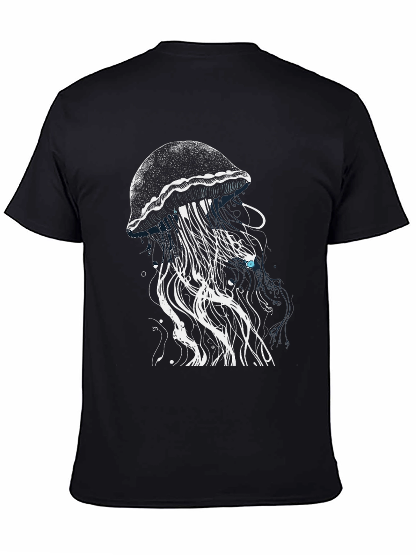 Jellyfish Graphic Black T-Shirt