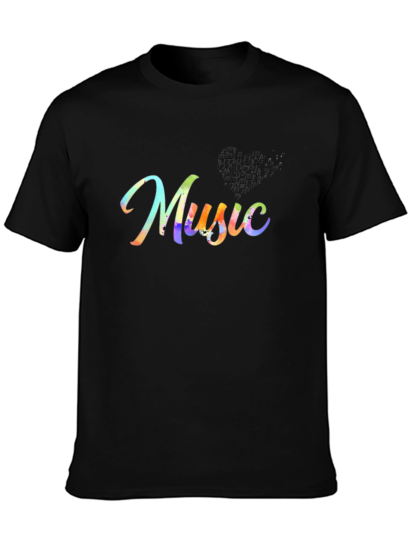 Music Watercolor T-Shirt