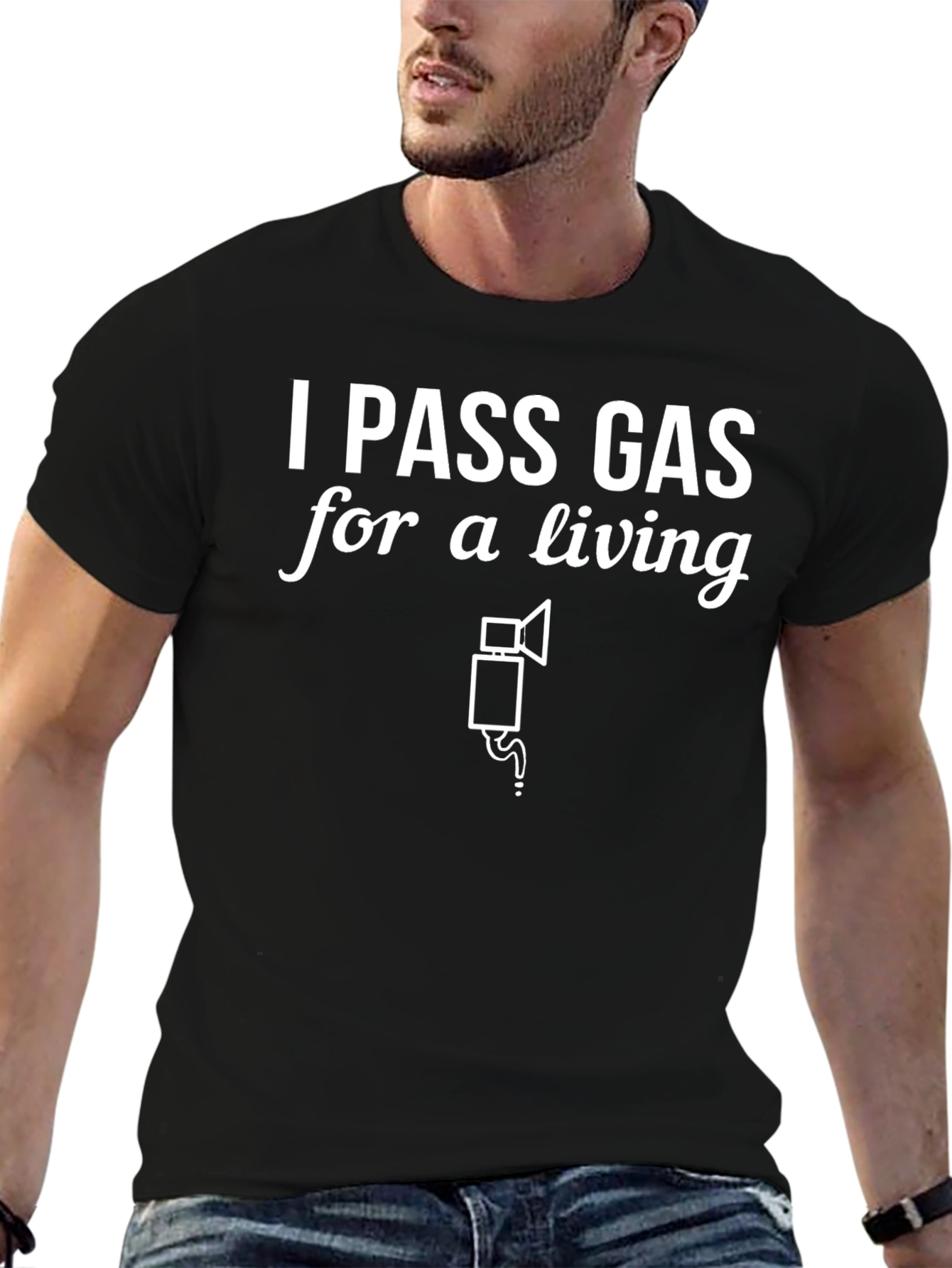 I Pass Gas for a Living Funny T-Shirt