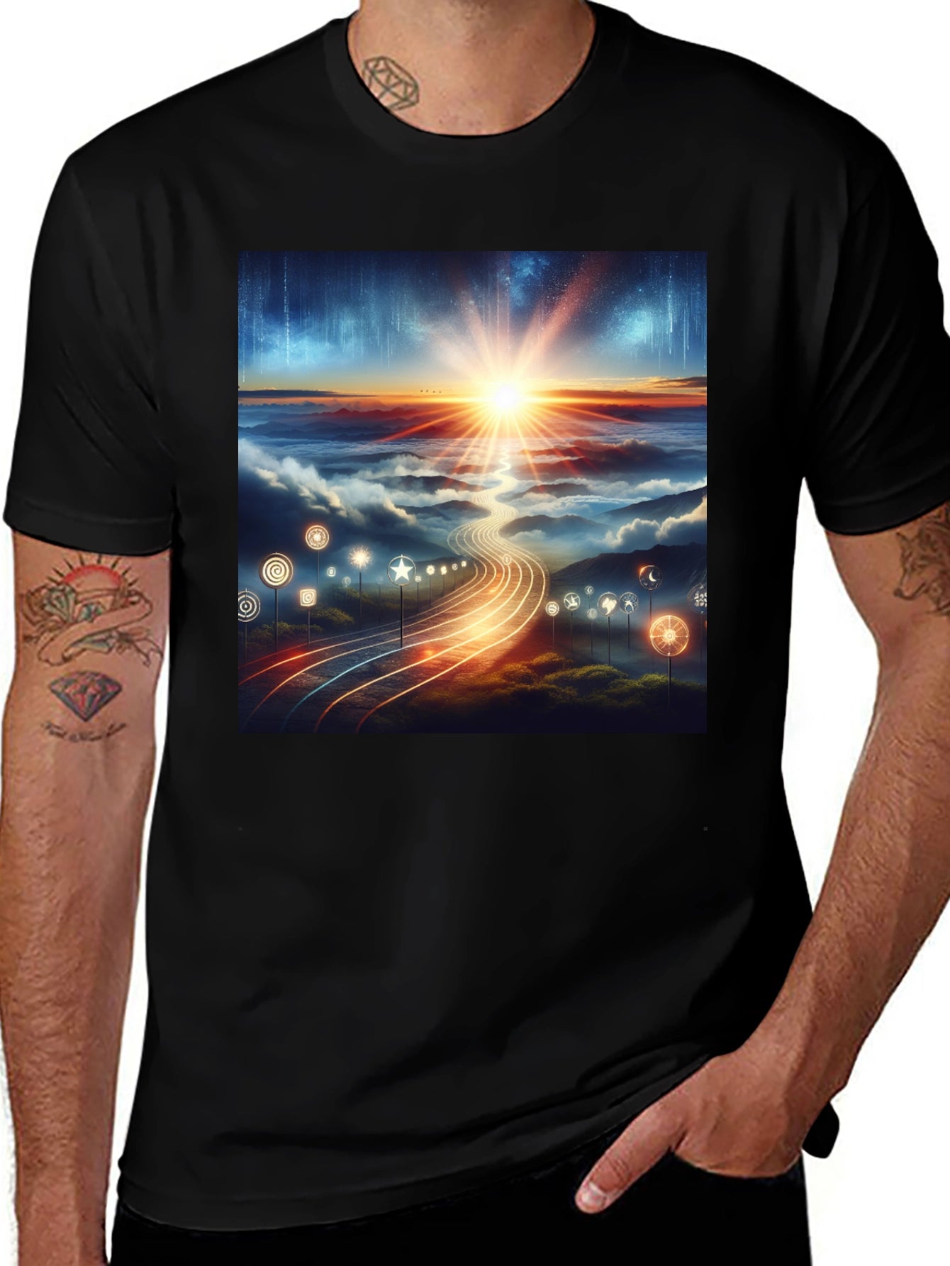 Celestial Highway Graphic Tee