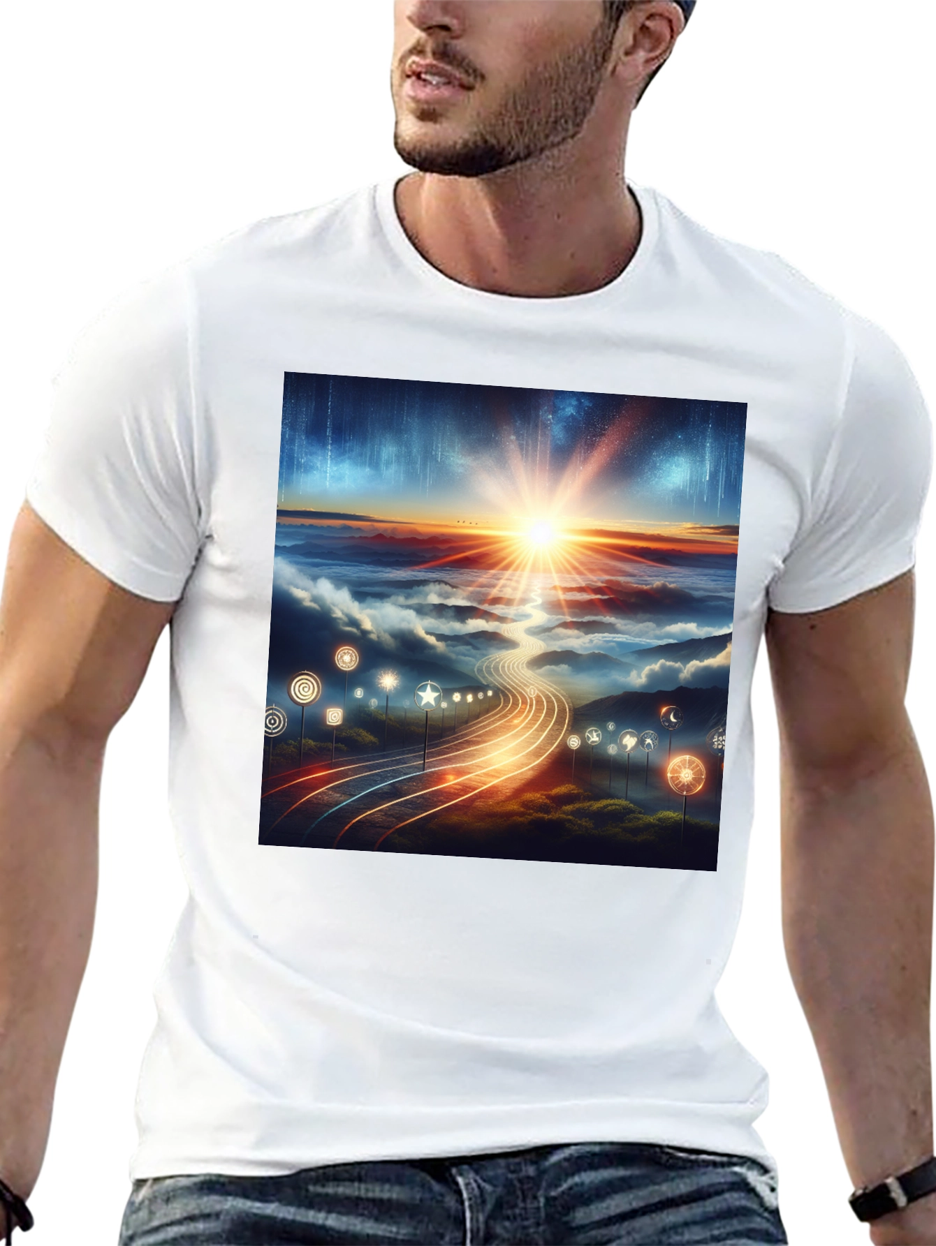 Celestial Highway Graphic Tee