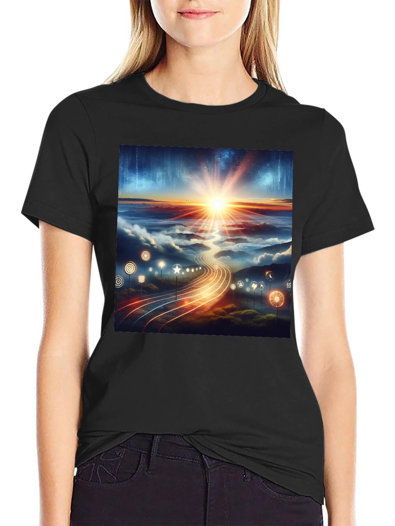 Celestial Highway Graphic Tee