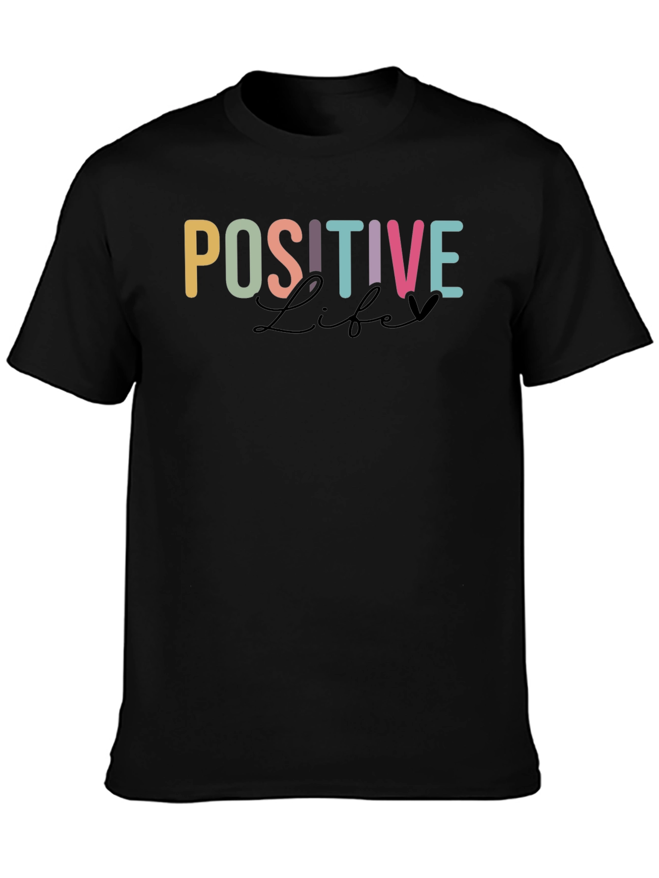 Positive Life Graphic Tee - Comfort Fit