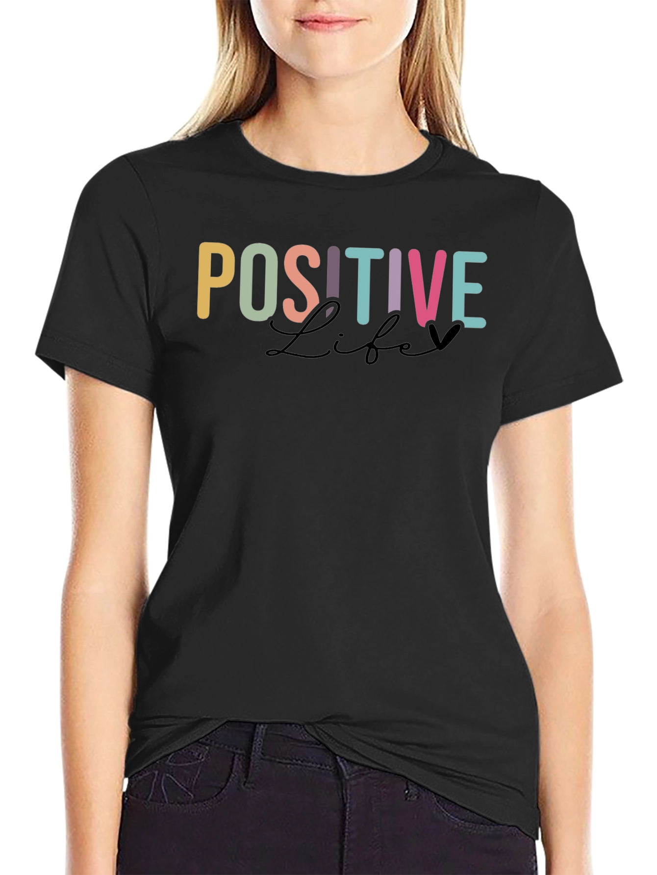 Positive Life Graphic Tee - Comfort Fit