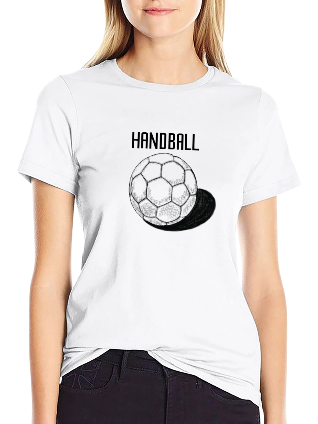 Handball Graphic T-Shirt - Sporty & Stylish