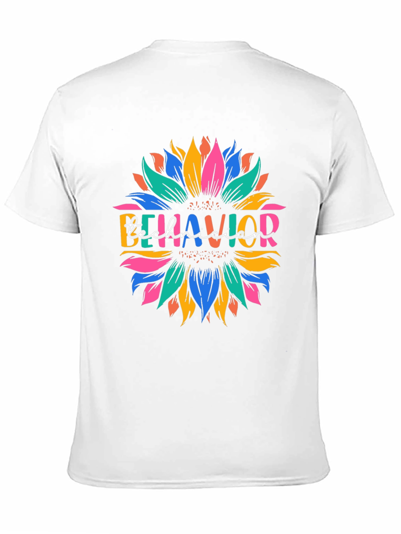 Behavior Technician Sunflower Graphic T-Shirt
