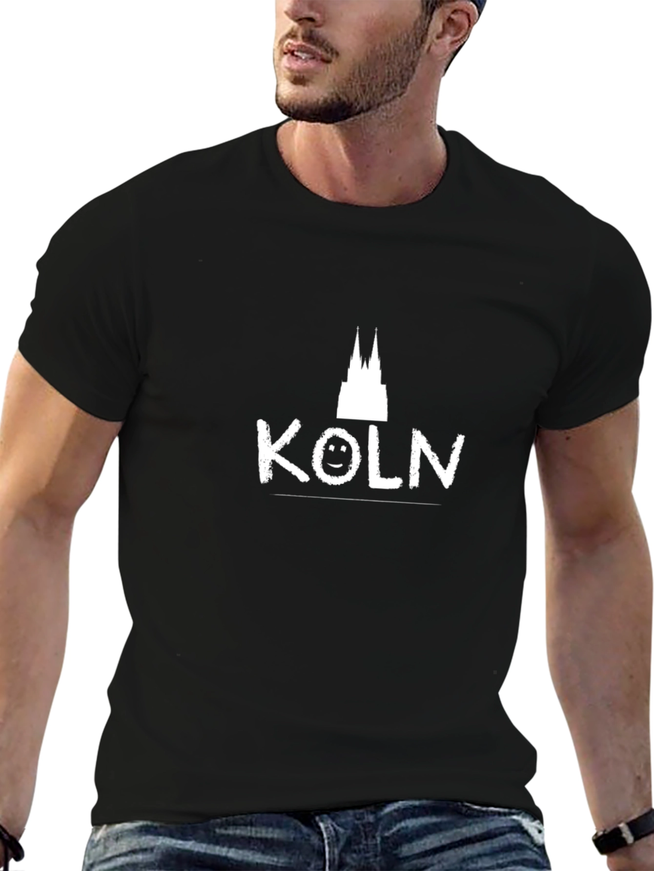 Koln Cathedral T-Shirt - Unique City Graphic Tee