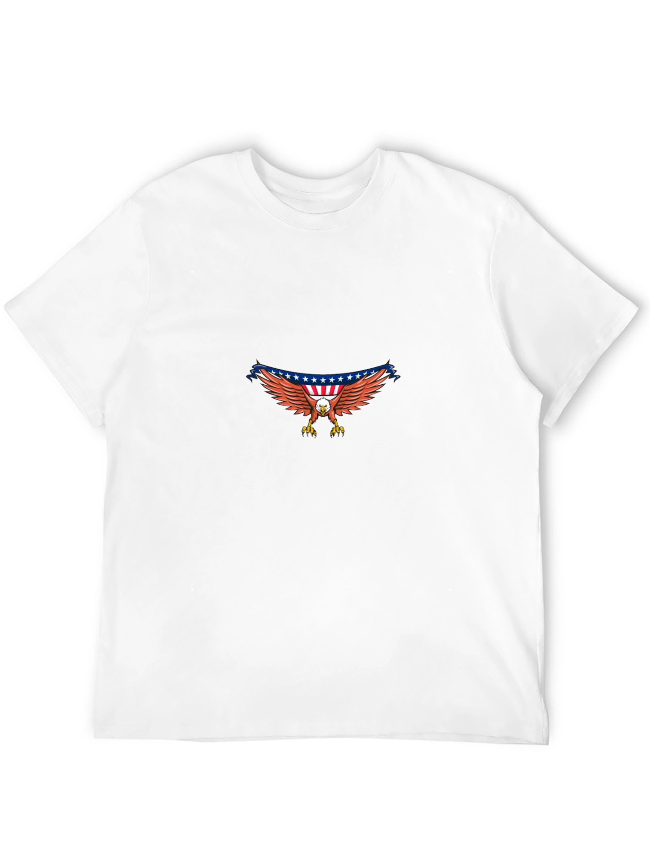 Eagle USA Flag Graphic Tee - Patriotic Style