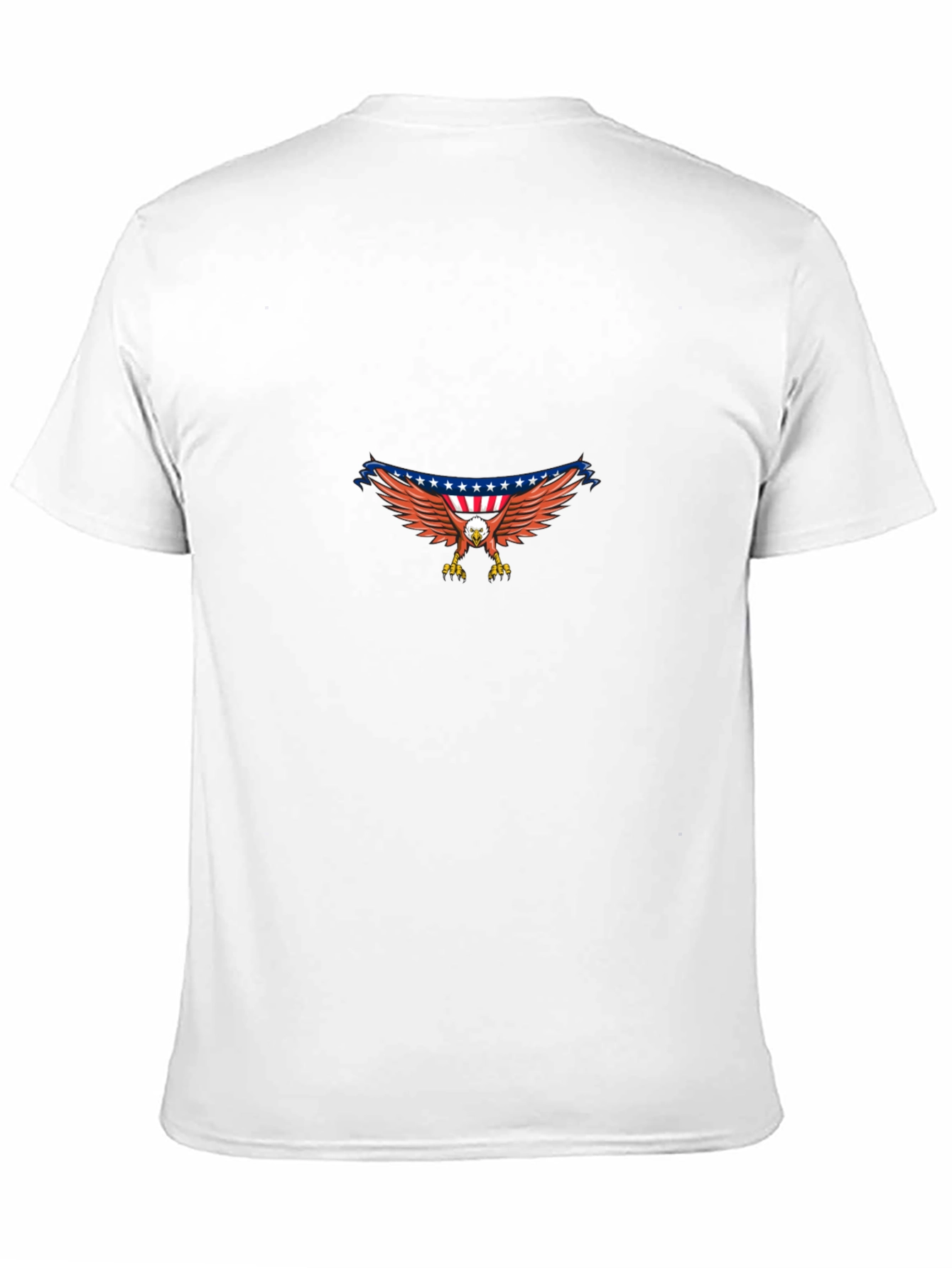 Eagle USA Flag Graphic Tee - Patriotic Style