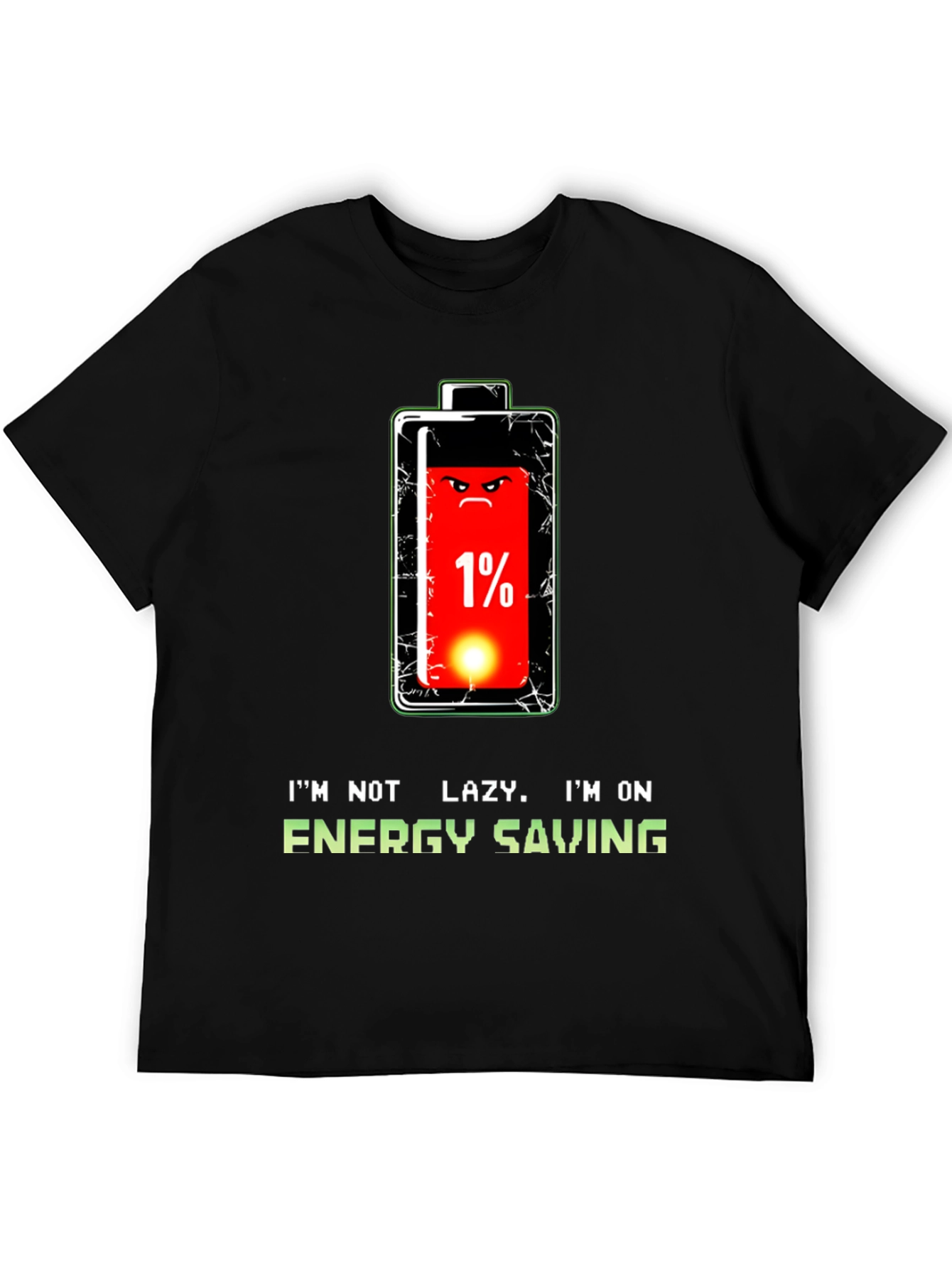 Funny Energy Saving Mode T-Shirt