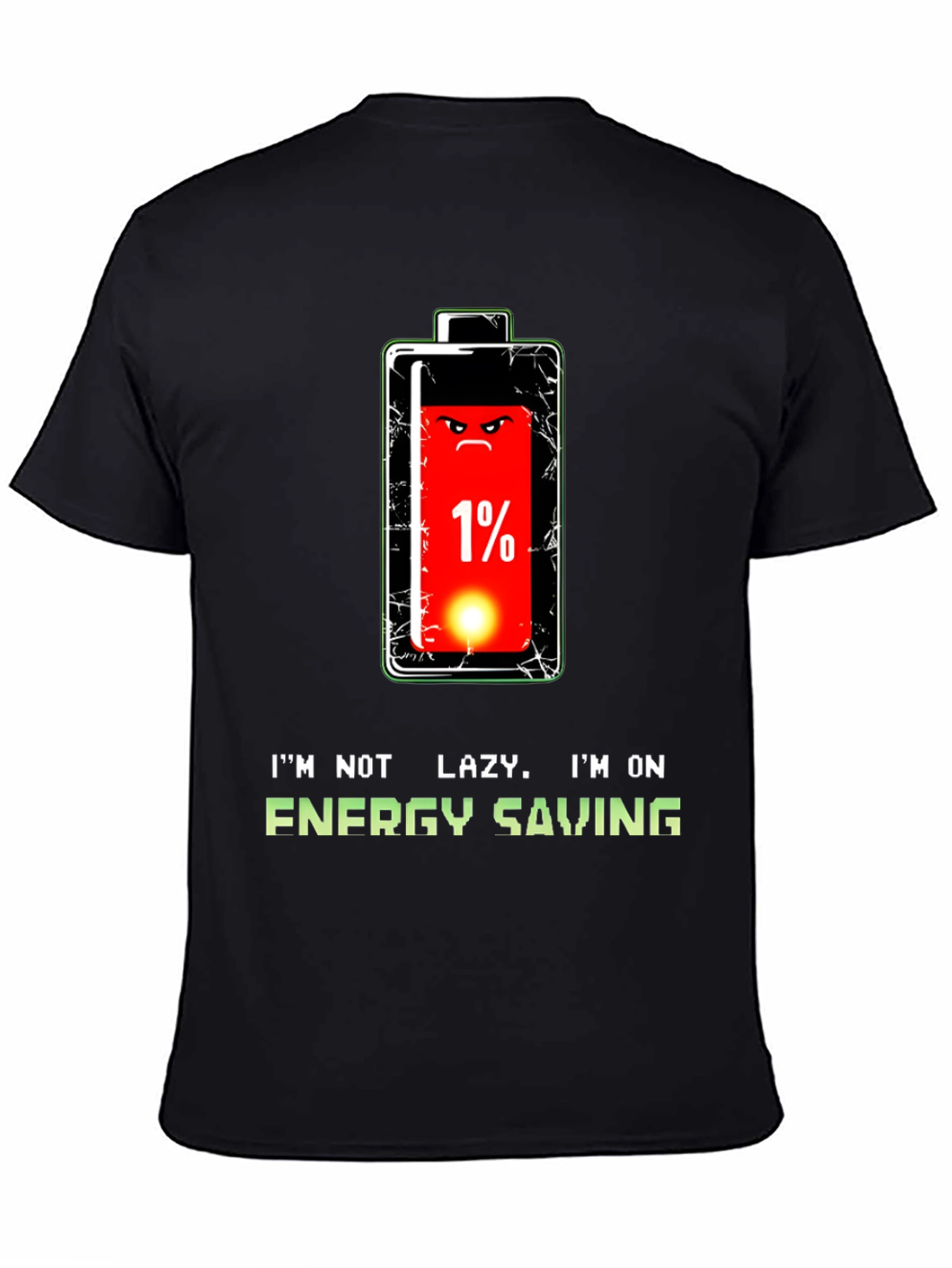 Funny Energy Saving Mode T-Shirt
