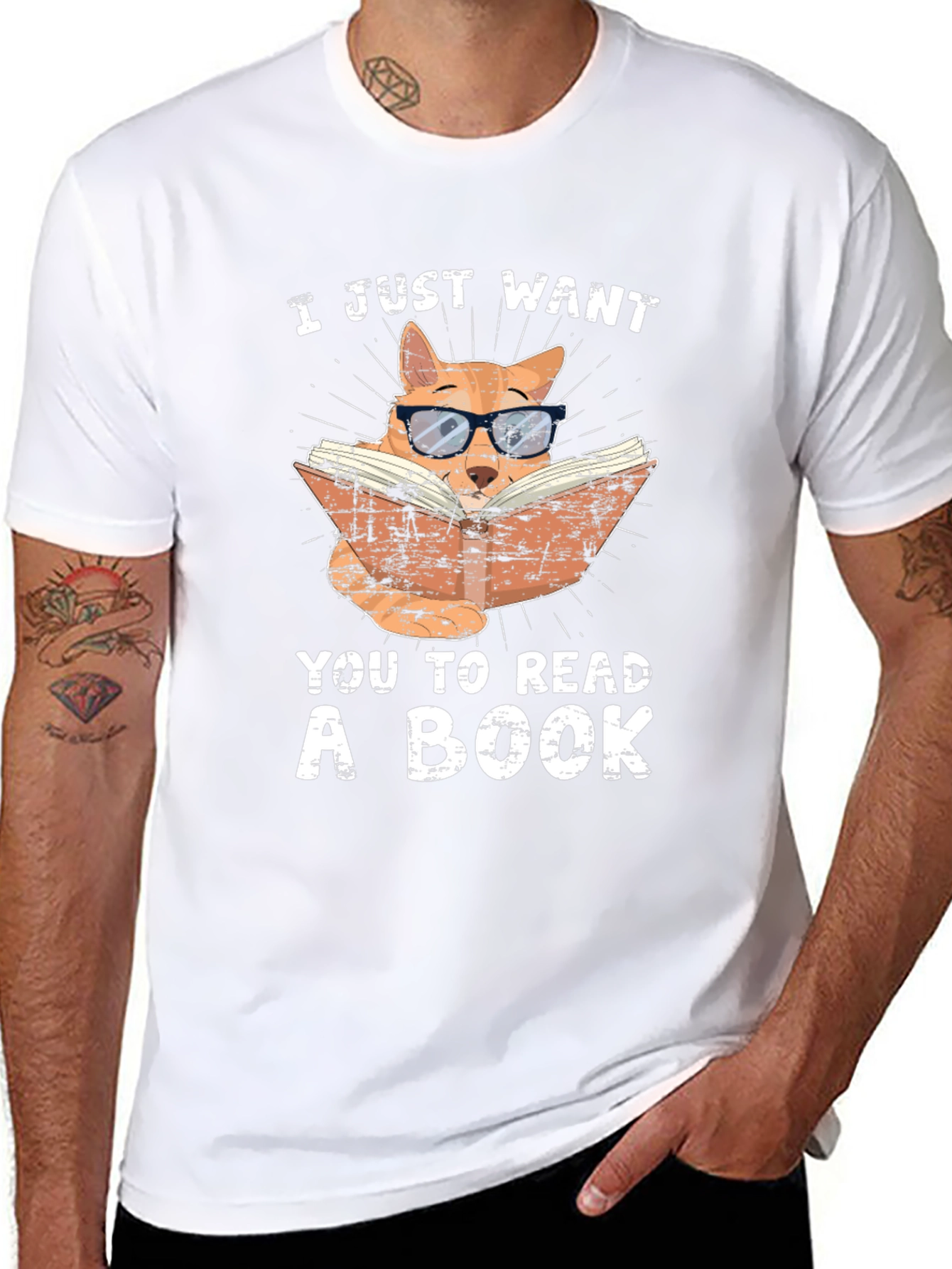 I Just Want You to Read a Book T-Shirt