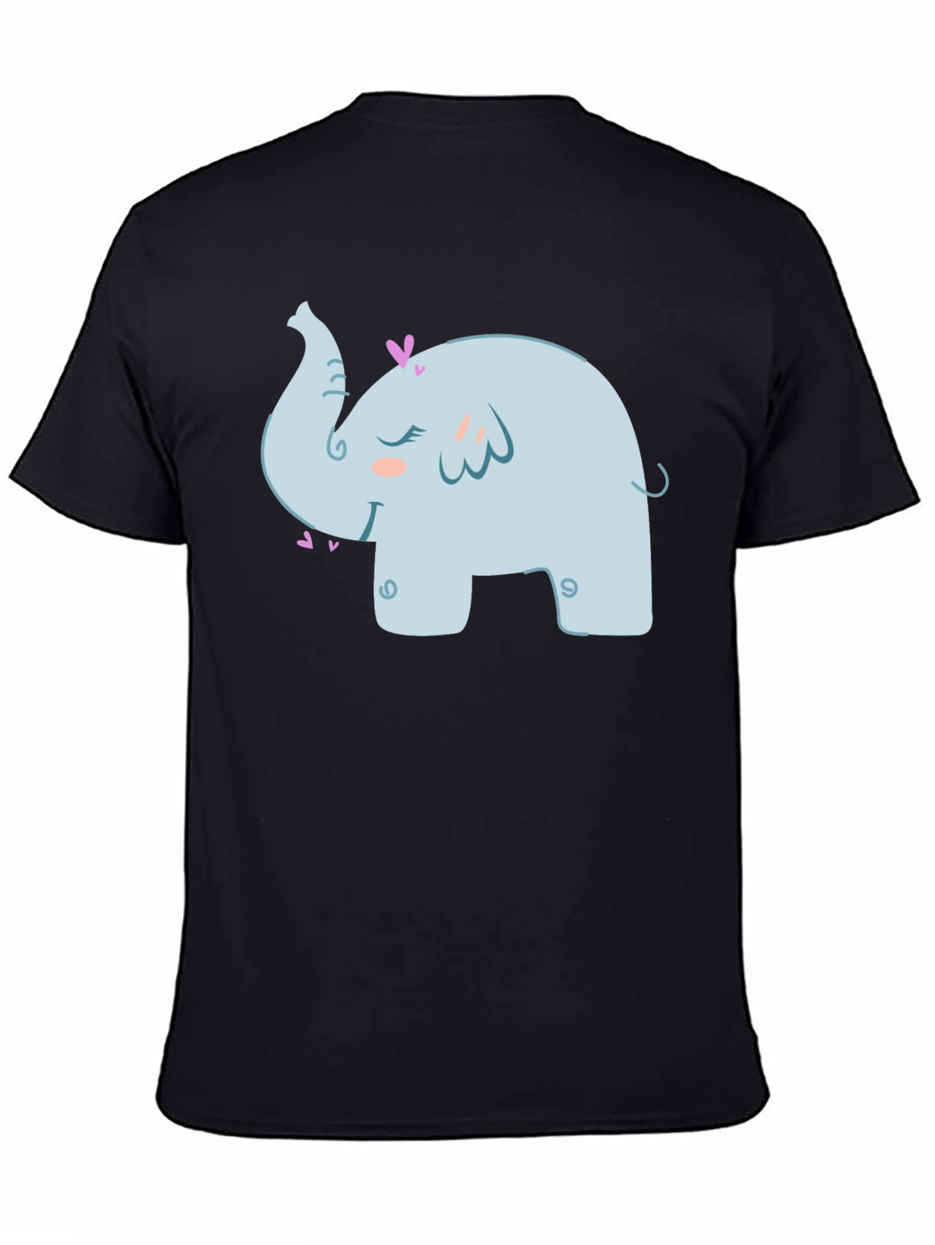 Cute Elephant Graphic T-Shirt