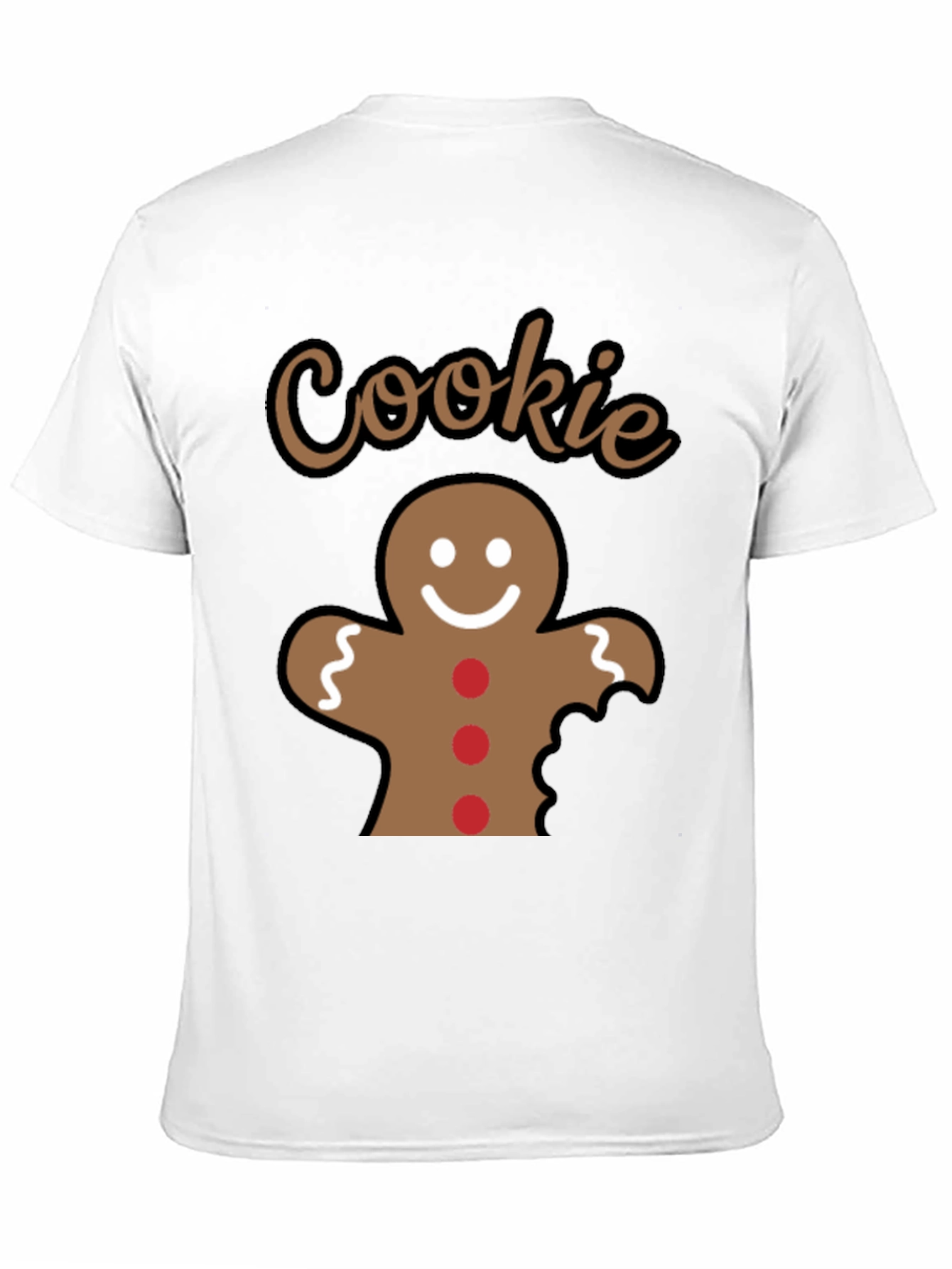 Gingerbread Cookie Bite Christmas T-Shirt